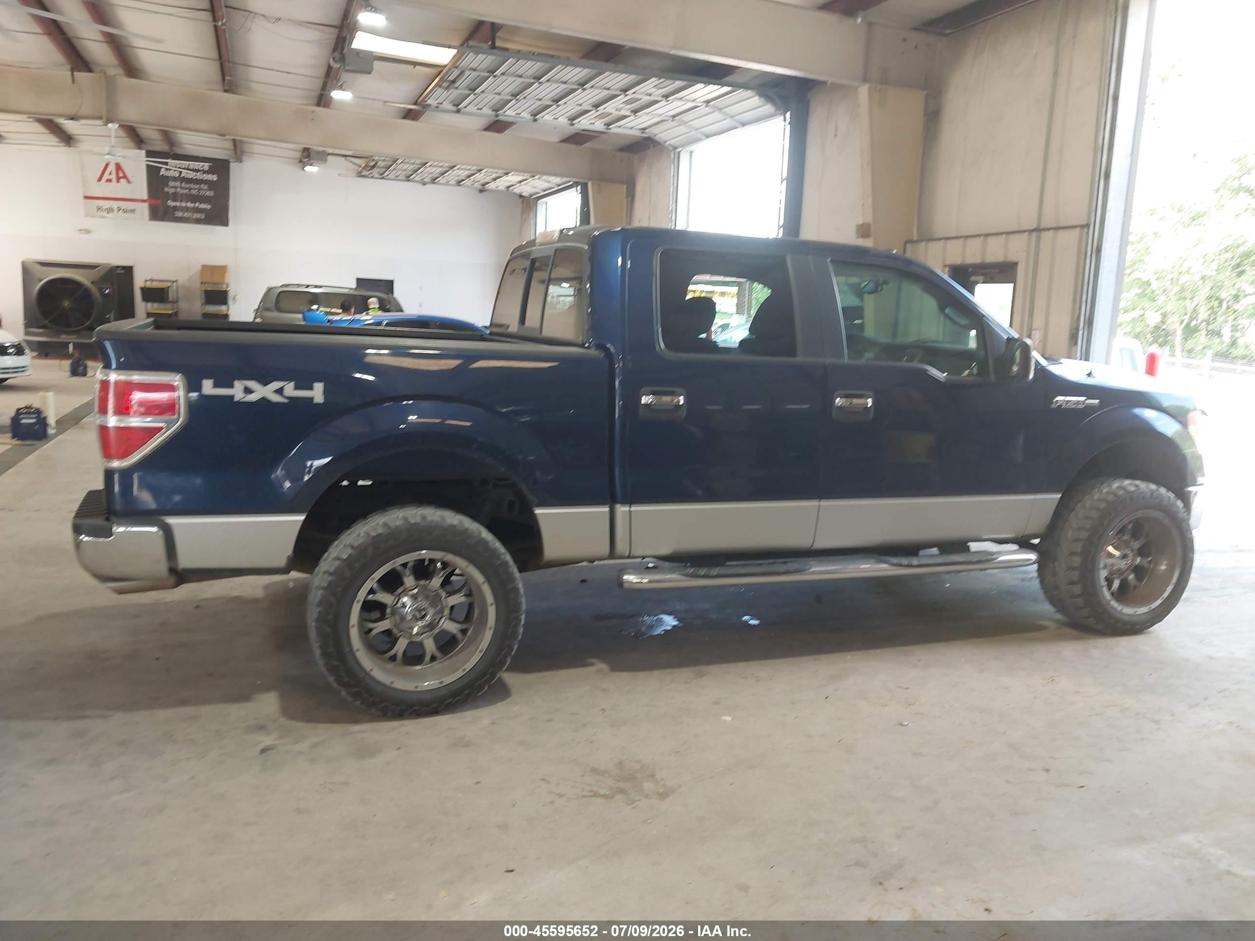 2009 Ford F-150 Fx4/king Ranch/lariat/platinum/xl/xlt Синий vin: 1FTPW14V49FB09466
