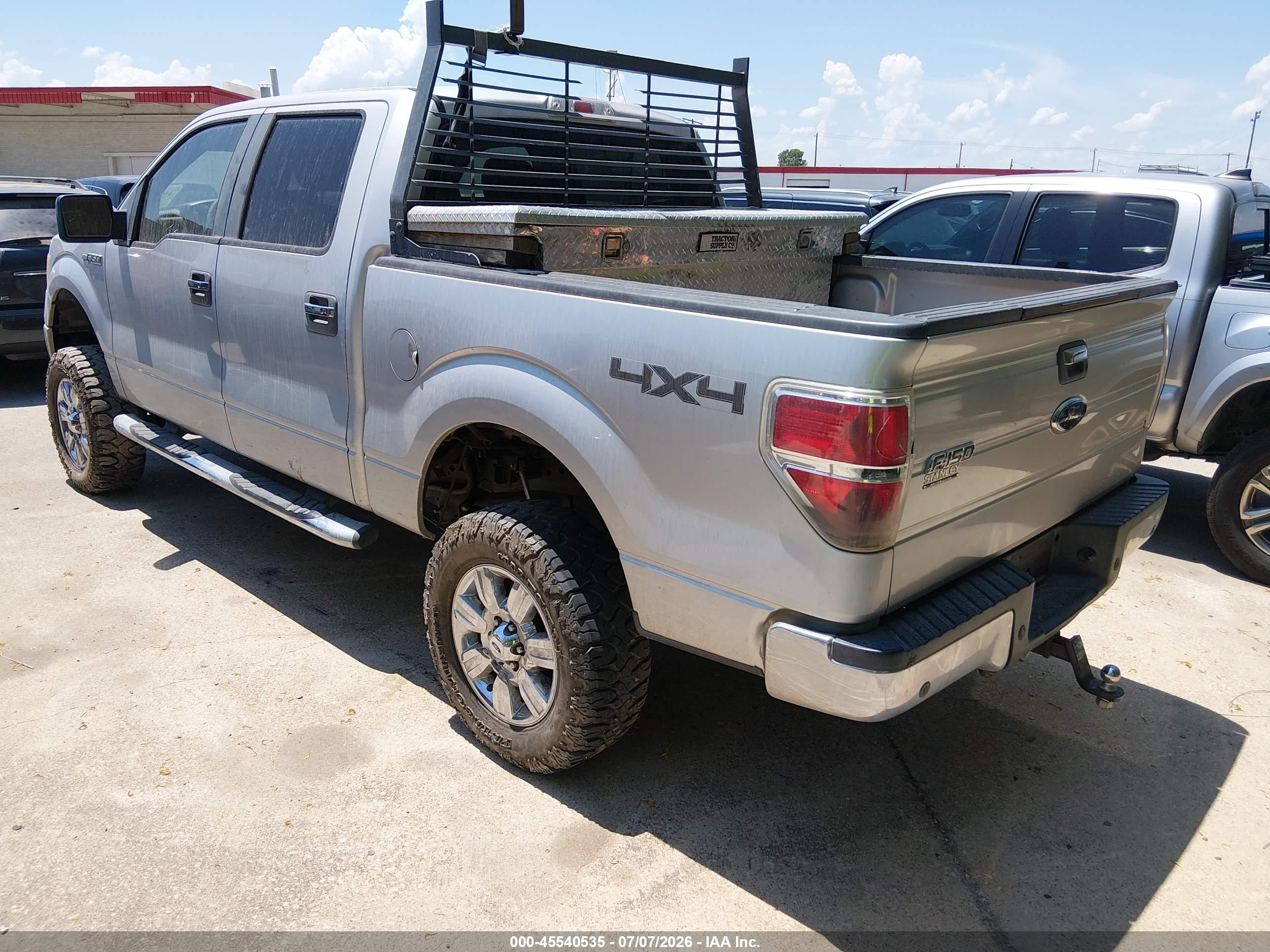 2009 Ford F-150 Fx4/king Ranch/lariat/platinum/xl/xlt Серебряный vin: 1FTPW14V49KB50218
