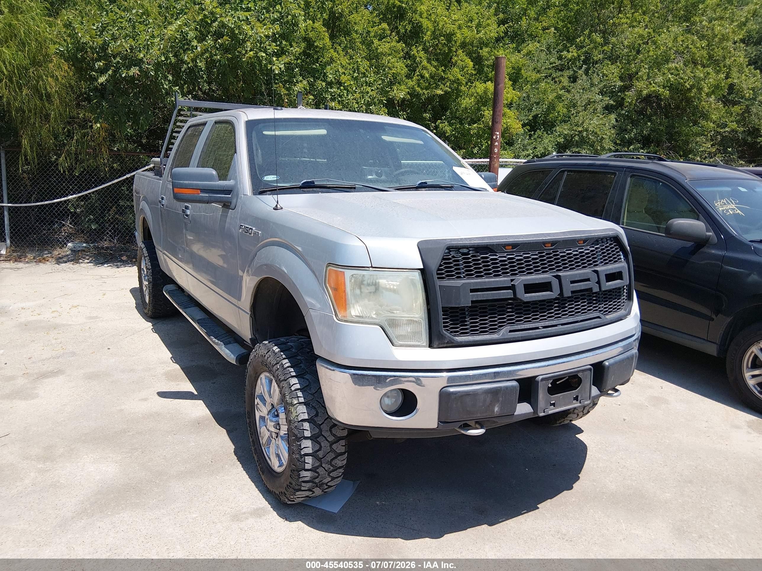 2009 Ford F-150 Fx4/king Ranch/lariat/platinum/xl/xlt Серебряный vin: 1FTPW14V49KB50218