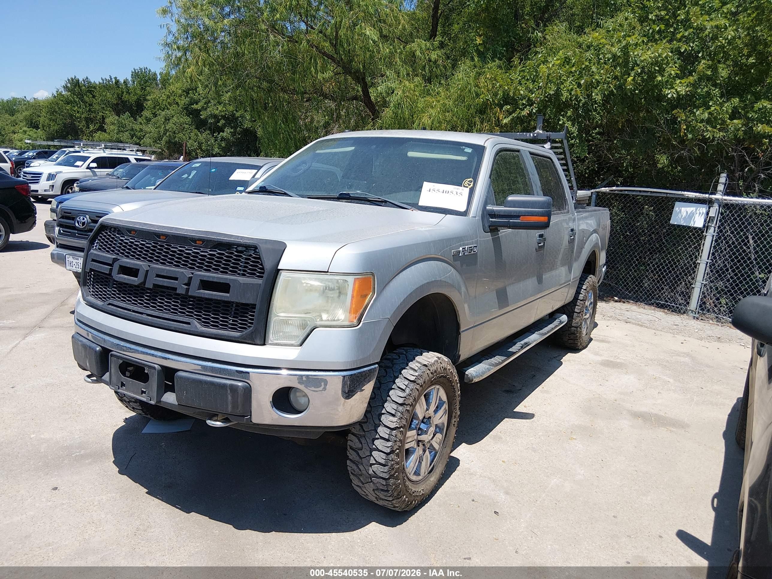 2009 Ford F-150 Fx4/king Ranch/lariat/platinum/xl/xlt Серебряный vin: 1FTPW14V49KB50218