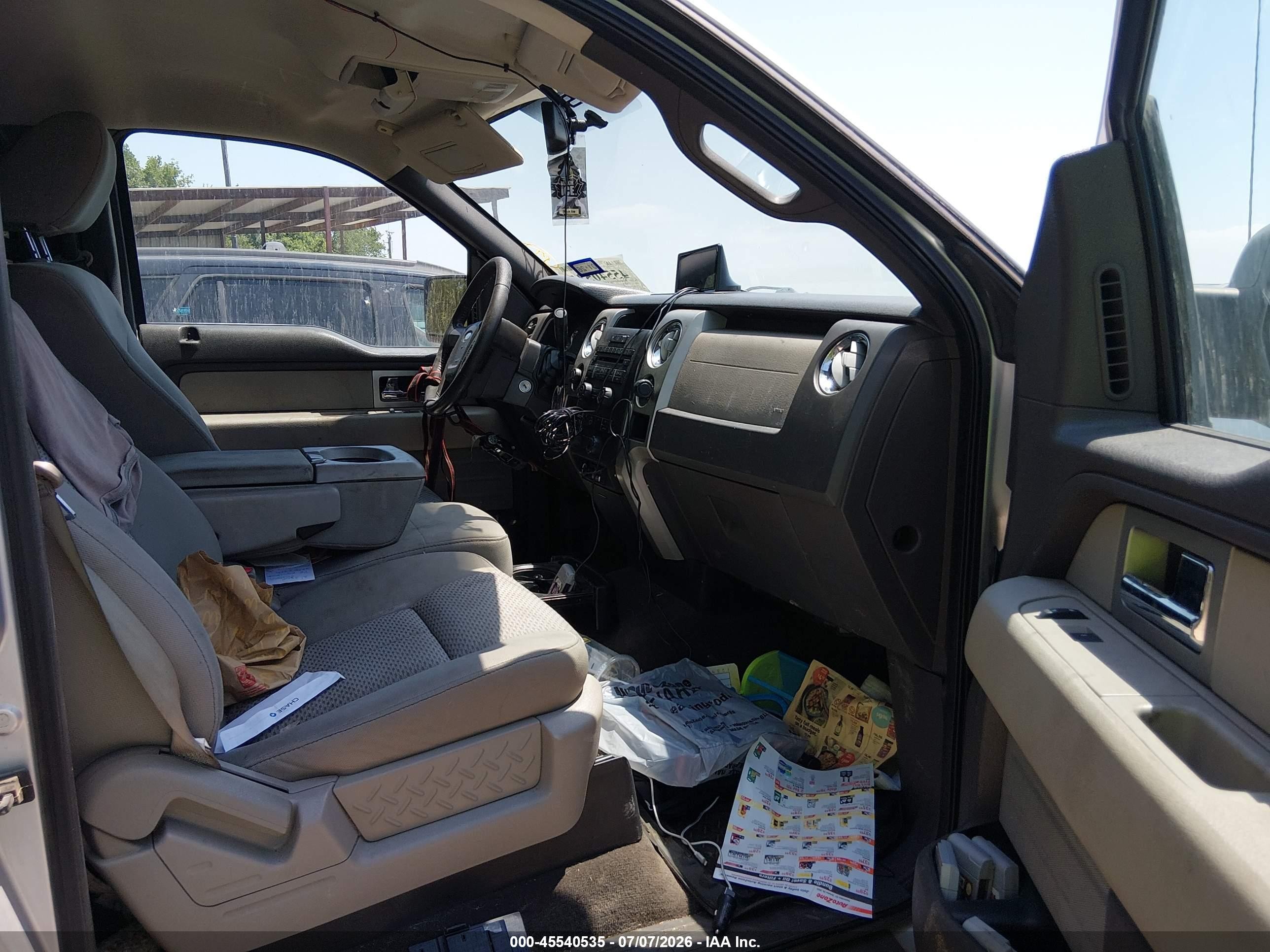 2009 Ford F-150 Fx4/king Ranch/lariat/platinum/xl/xlt Серебряный vin: 1FTPW14V49KB50218