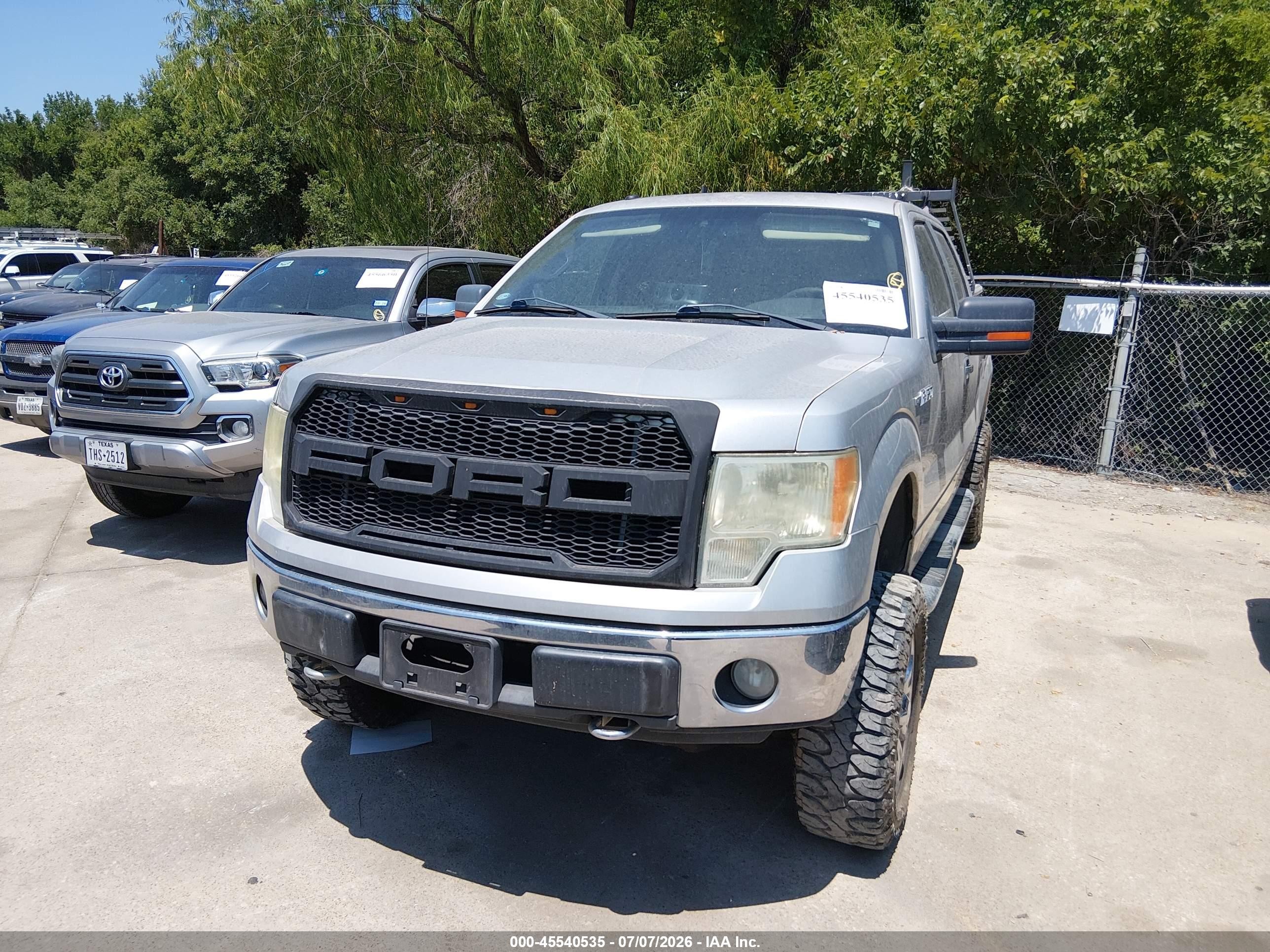 2009 Ford F-150 Fx4/king Ranch/lariat/platinum/xl/xlt Серебряный vin: 1FTPW14V49KB50218