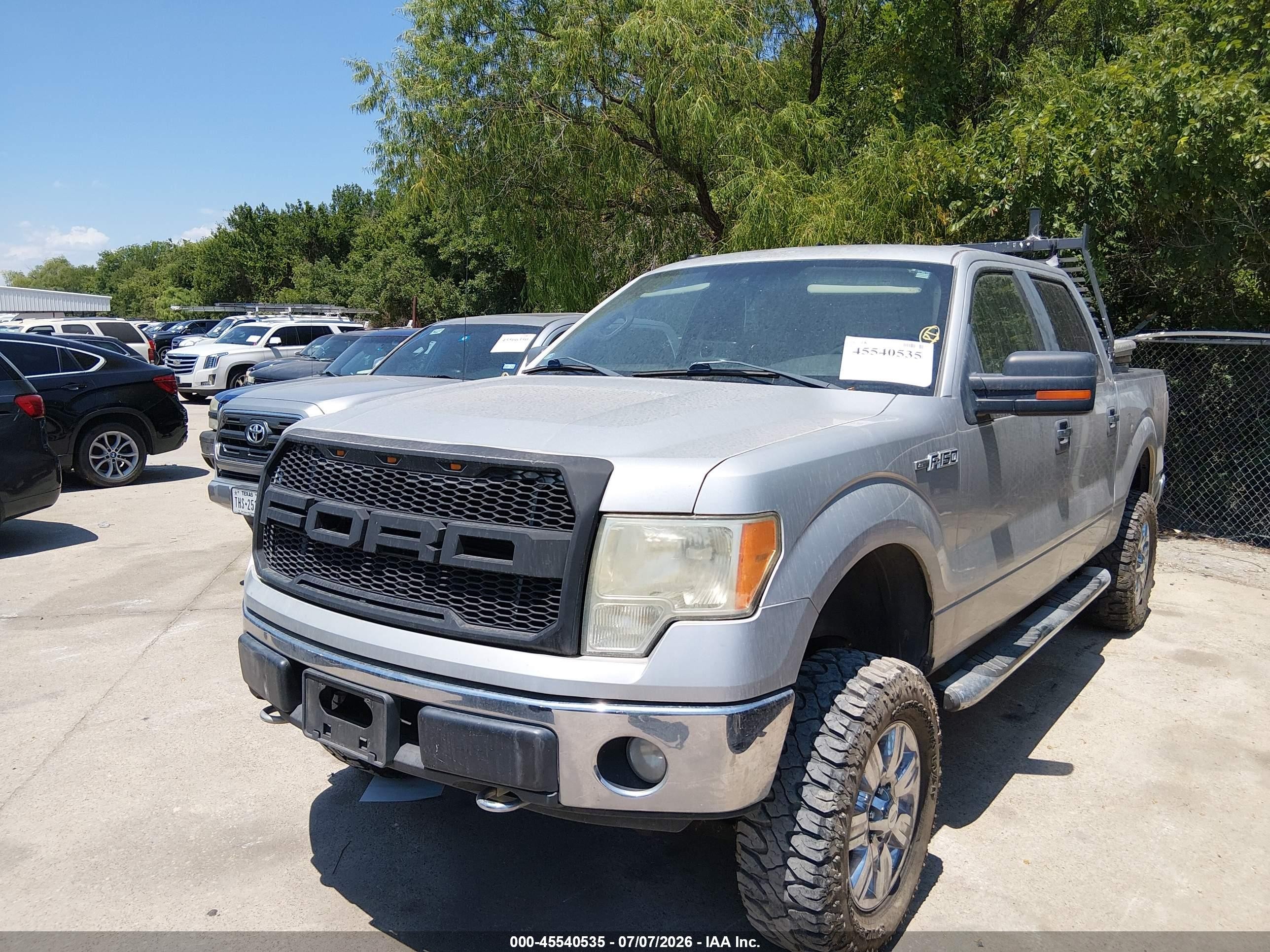 2009 Ford F-150 Fx4/king Ranch/lariat/platinum/xl/xlt Серебряный vin: 1FTPW14V49KB50218