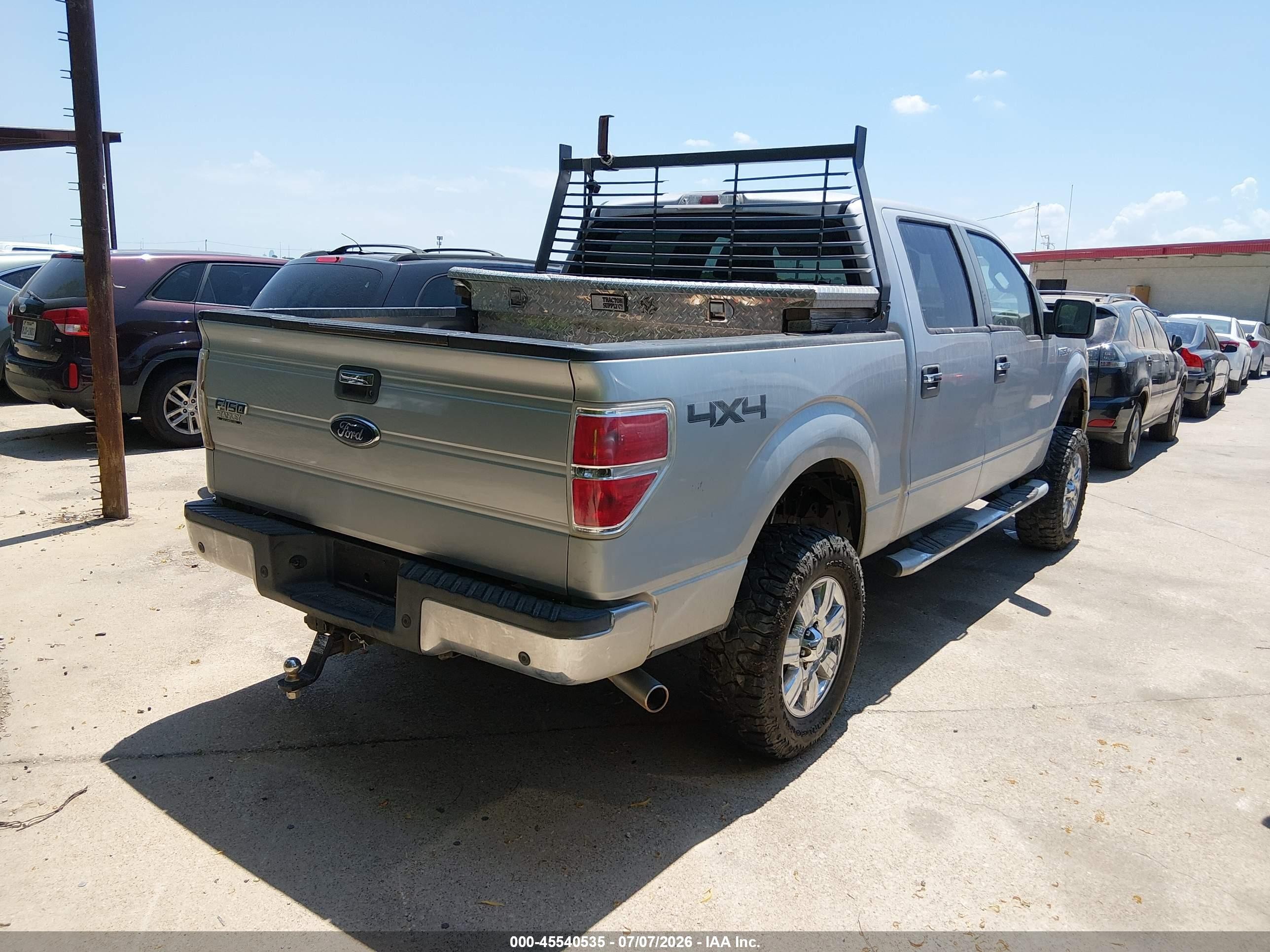 2009 Ford F-150 Fx4/king Ranch/lariat/platinum/xl/xlt Серебряный vin: 1FTPW14V49KB50218
