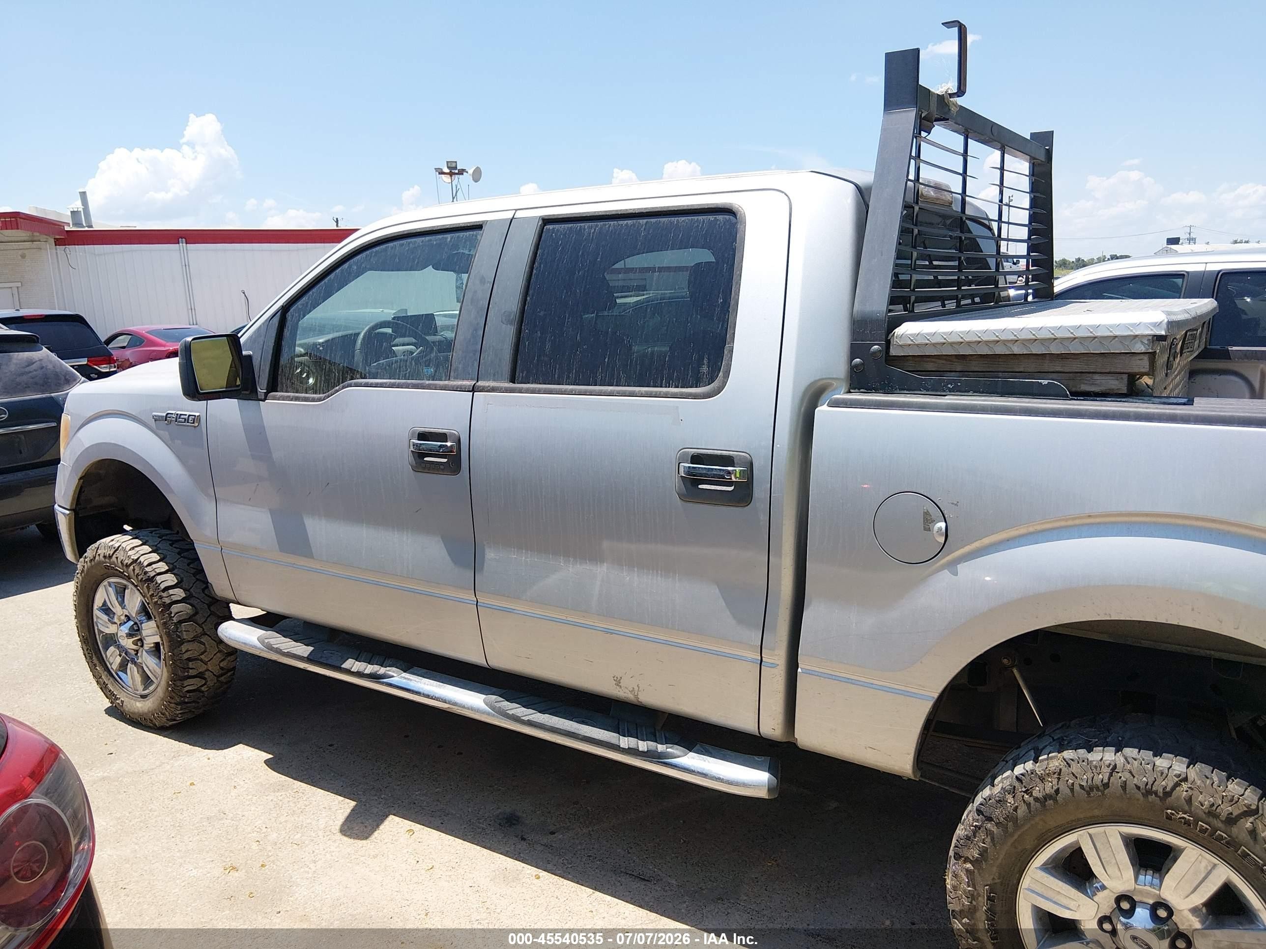 2009 Ford F-150 Fx4/king Ranch/lariat/platinum/xl/xlt Серебряный vin: 1FTPW14V49KB50218