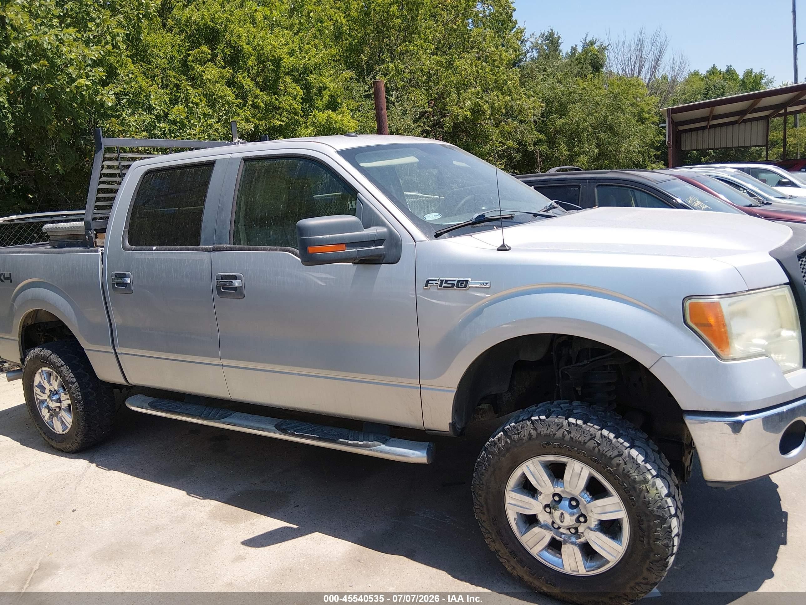 2009 Ford F-150 Fx4/king Ranch/lariat/platinum/xl/xlt Серебряный vin: 1FTPW14V49KB50218