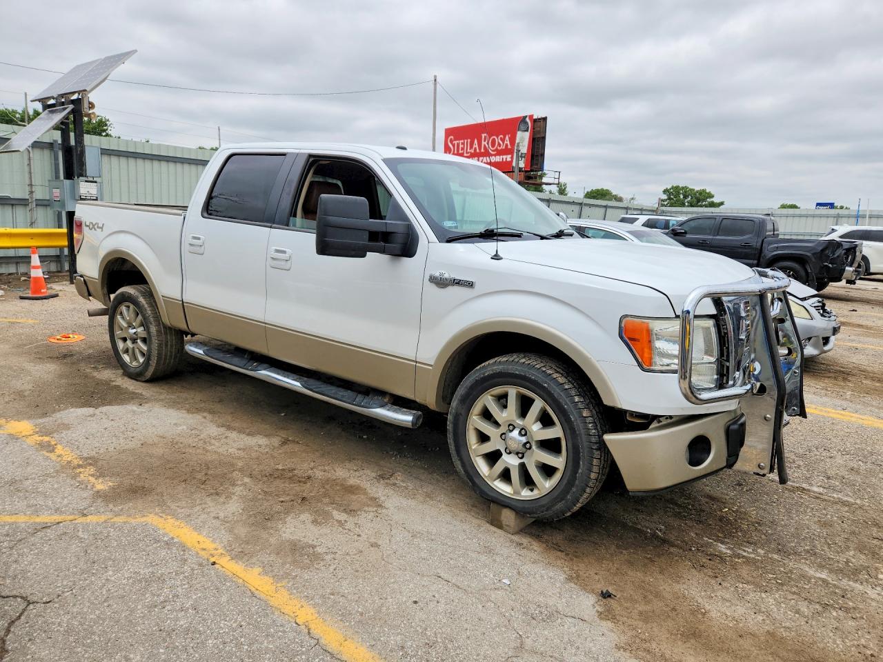 2009 Ford F150 Supercrew White vin: 1FTPW14V49KC74246
