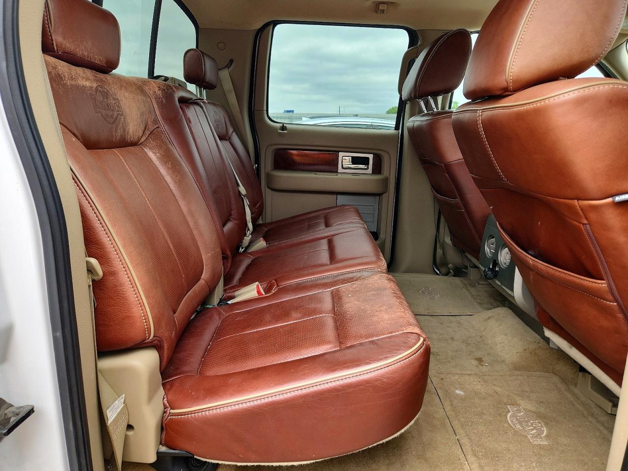 2009 Ford F150 Supercrew White vin: 1FTPW14V49KC74246