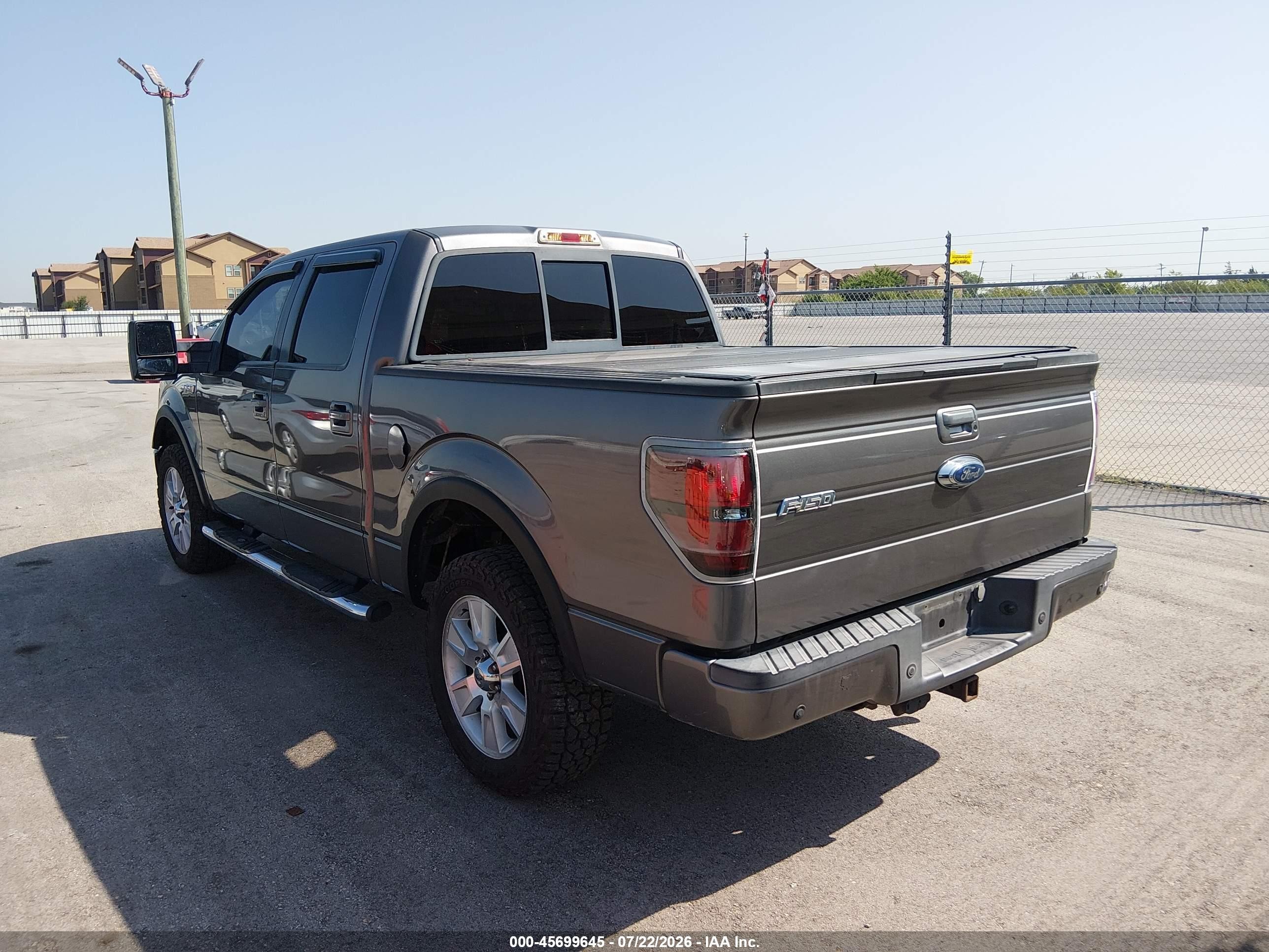 2009 Ford F-150 Fx4/king Ranch/lariat/platinum/xl/xlt Gray vin: 1FTPW14V49KC75624