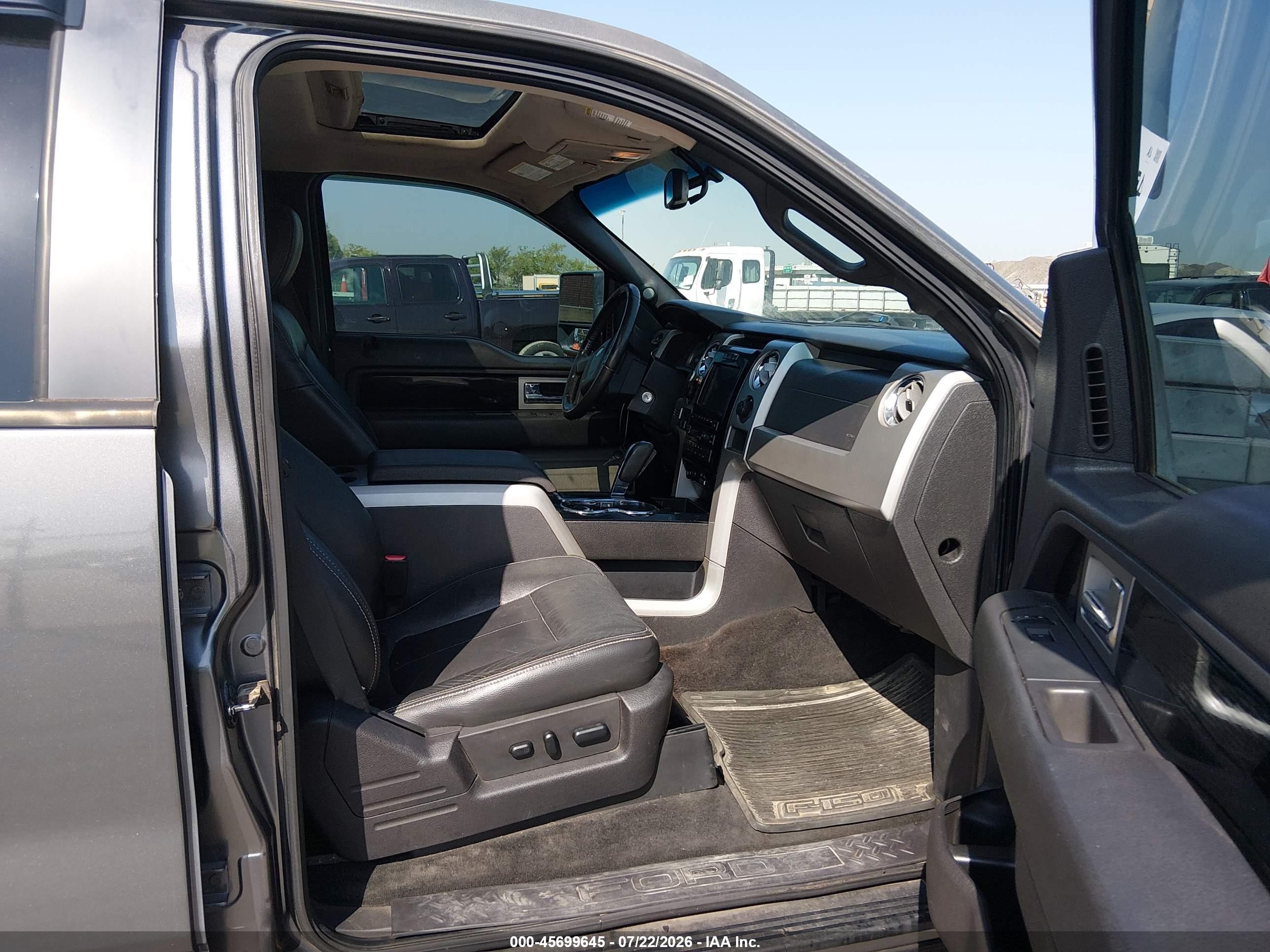 2009 Ford F-150 Fx4/king Ranch/lariat/platinum/xl/xlt Gray vin: 1FTPW14V49KC75624