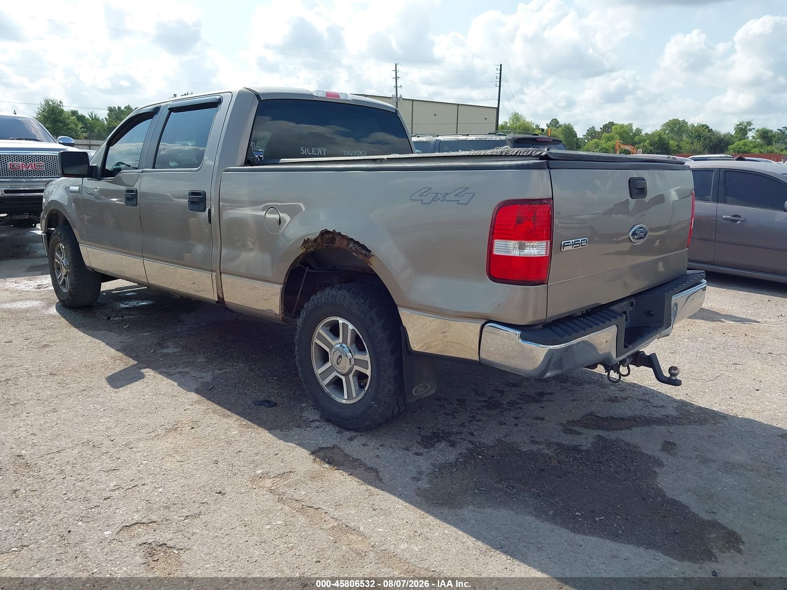 2006 Ford F-150 Fx4/lariat/xlt Gold vin: 1FTPW14V56FB26207