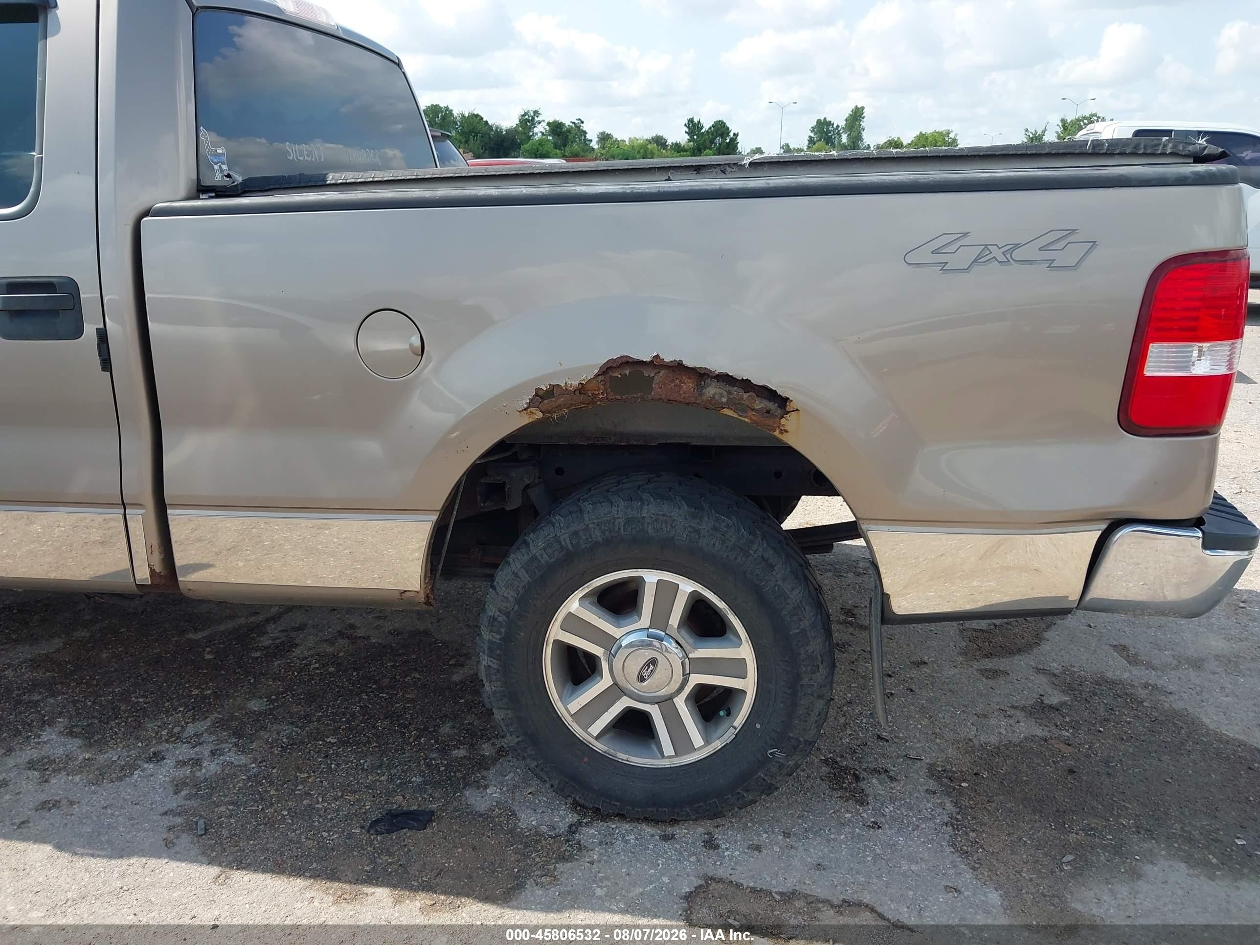 2006 Ford F-150 Fx4/lariat/xlt Gold vin: 1FTPW14V56FB26207