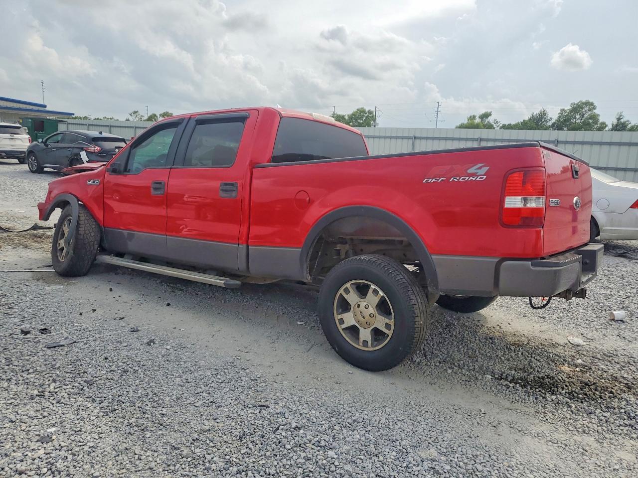 2006 Ford F150 Supercrew Red vin: 1FTPW14V56KC60996