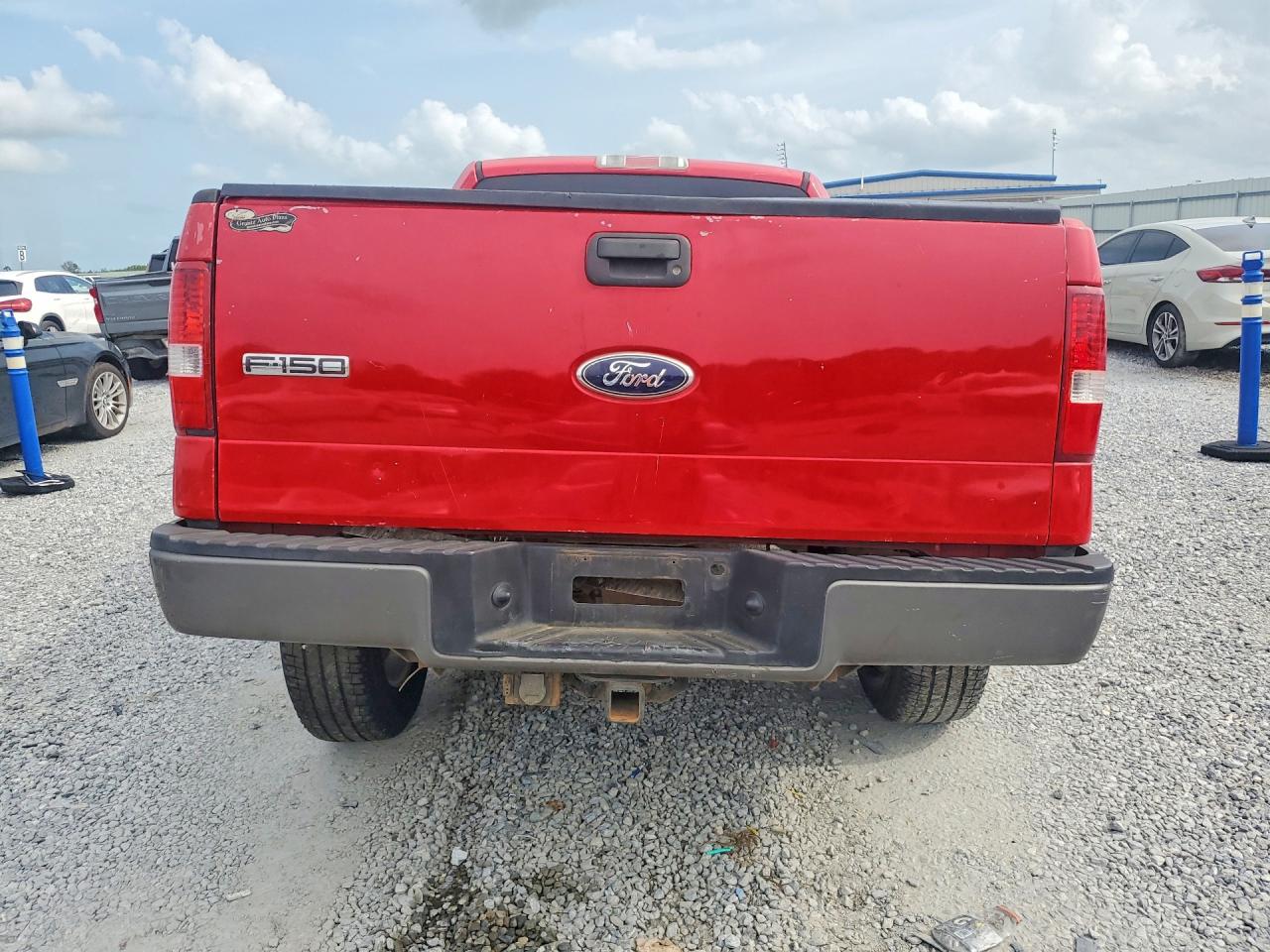 2006 Ford F150 Supercrew Red vin: 1FTPW14V56KC60996