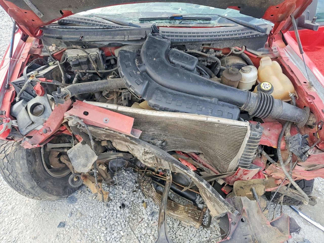 2006 Ford F150 Supercrew Red vin: 1FTPW14V56KC60996
