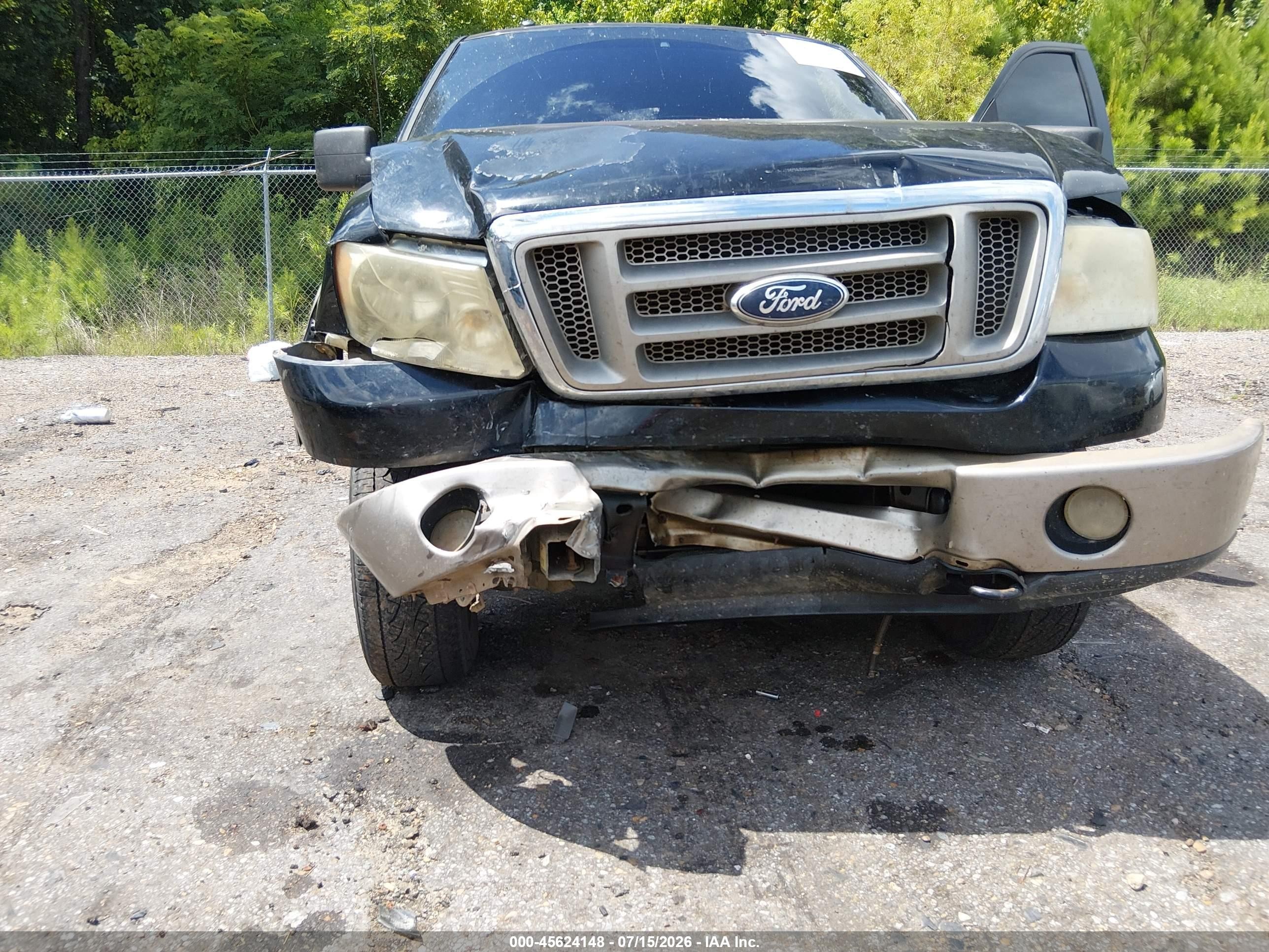 2006 Ford F-150 Fx4/lariat/xlt Black vin: 1FTPW14V56KD68602