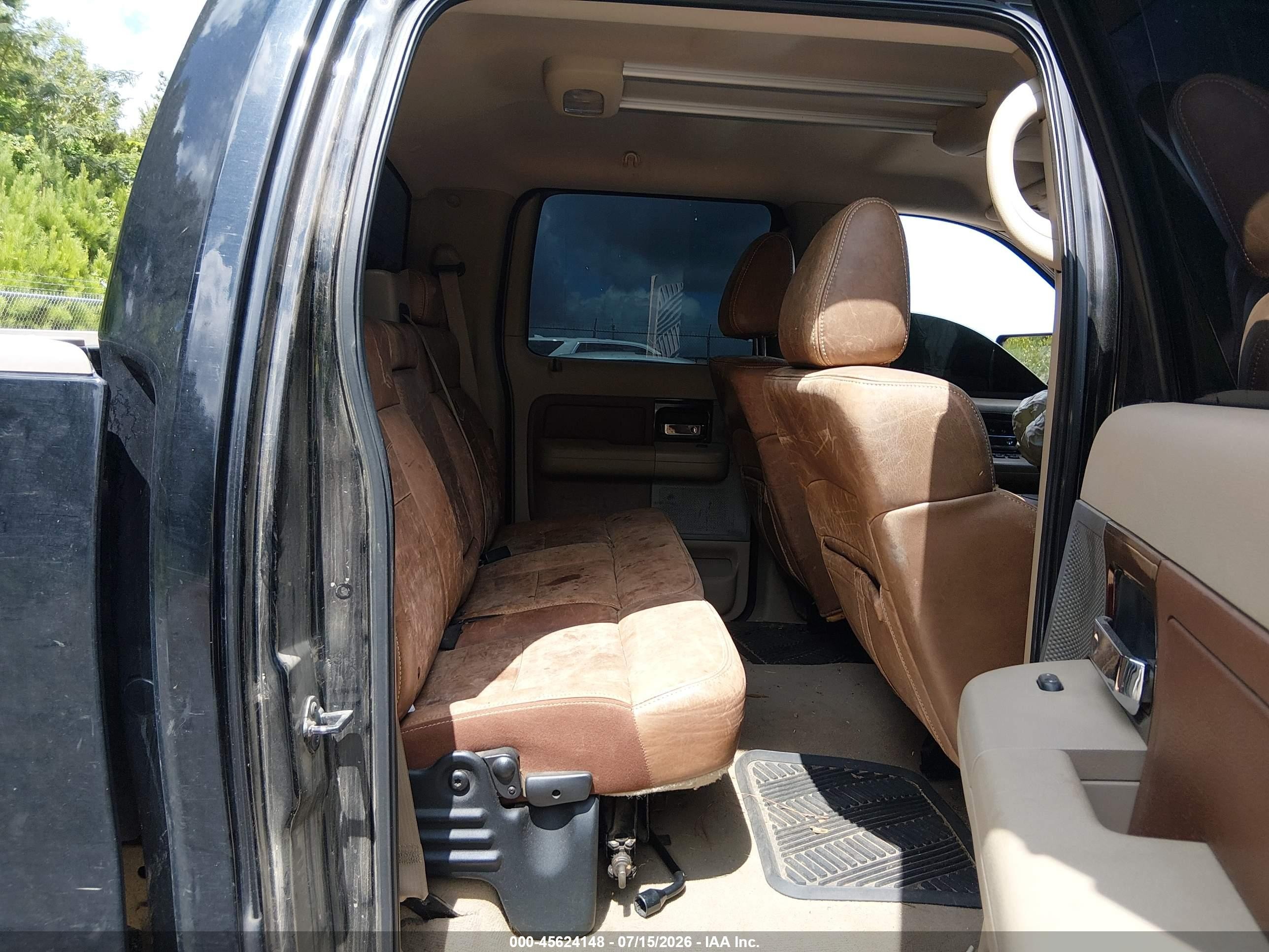 2006 Ford F-150 Fx4/lariat/xlt Black vin: 1FTPW14V56KD68602