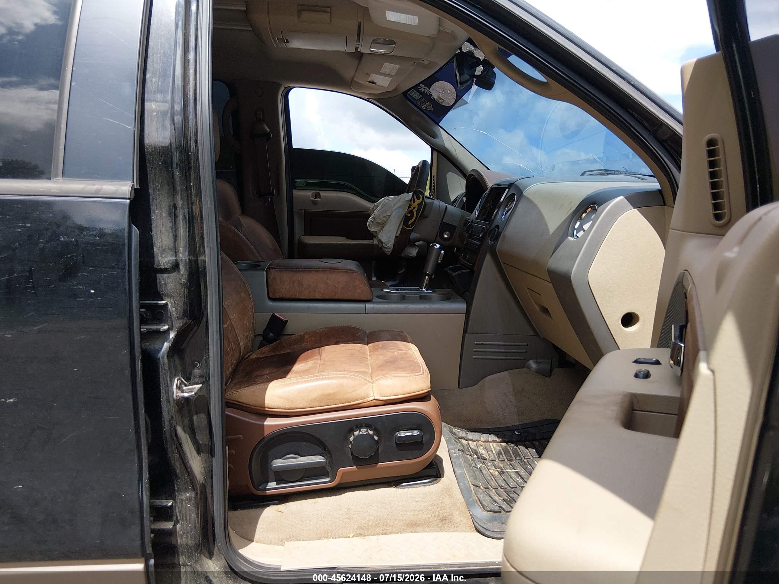 2006 Ford F-150 Fx4/lariat/xlt Black vin: 1FTPW14V56KD68602
