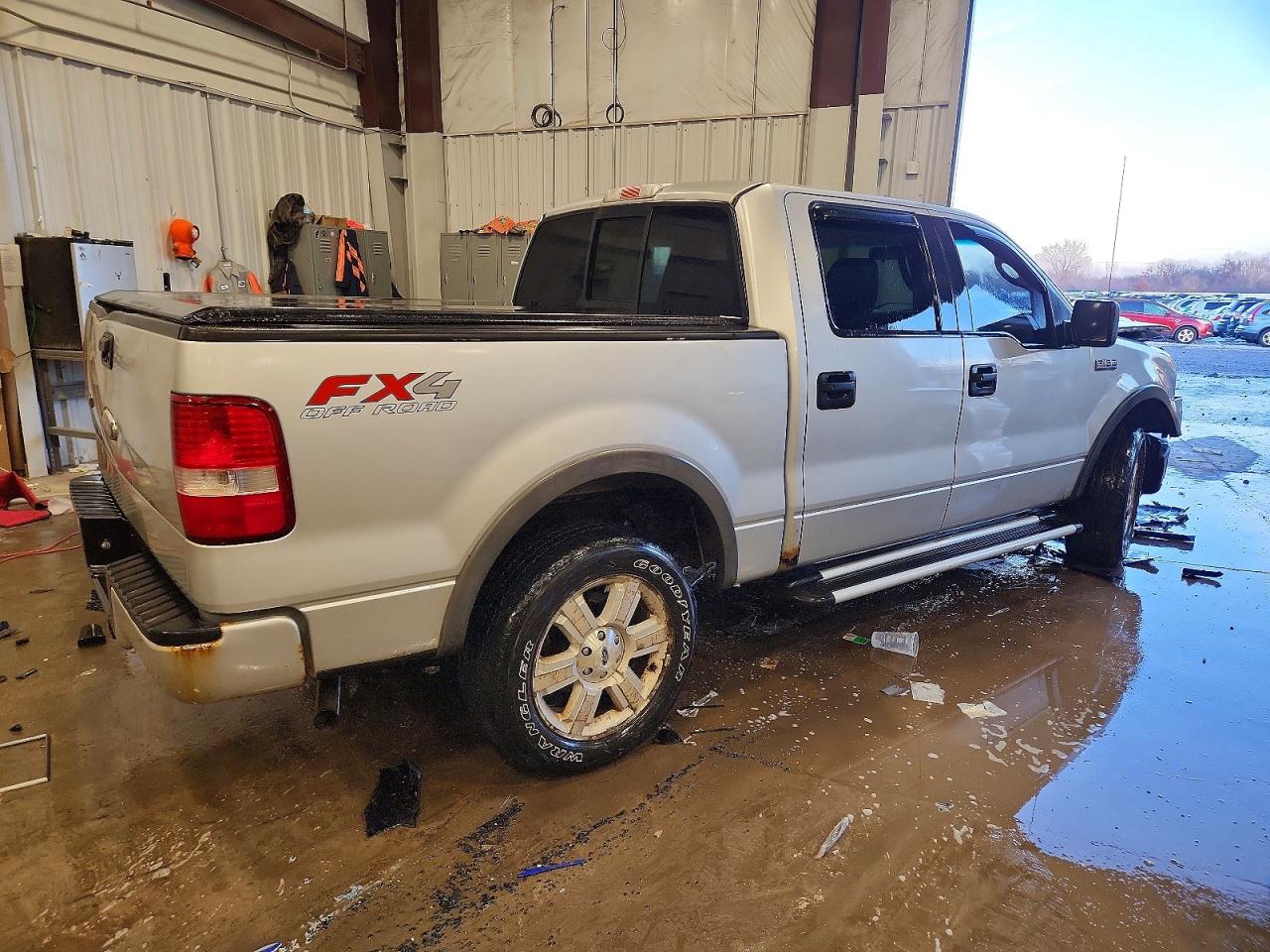 2007 Ford F150 Supercrew Silver vin: 1FTPW14V57FB50489