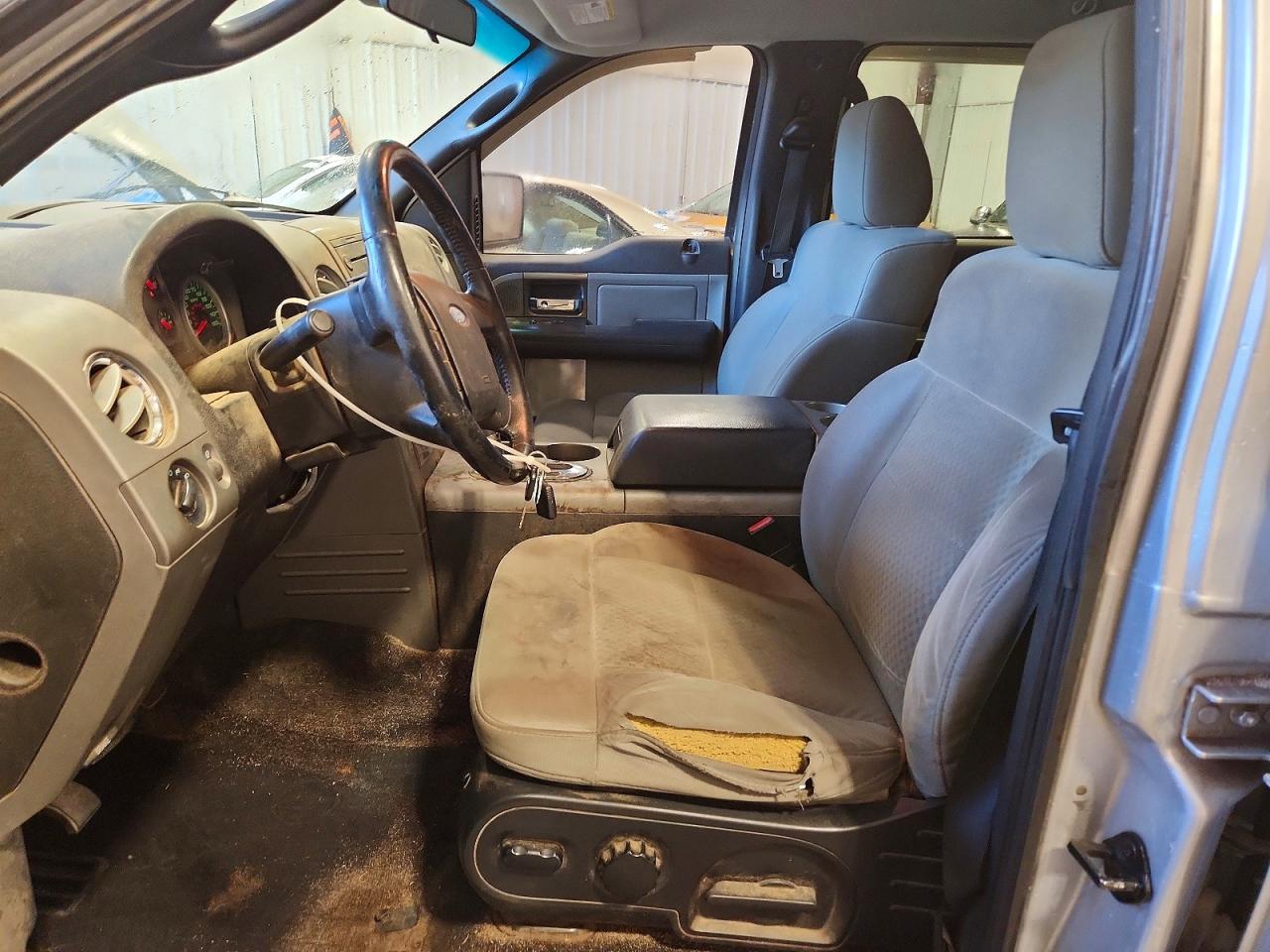 2007 Ford F150 Supercrew Silver vin: 1FTPW14V57FB50489
