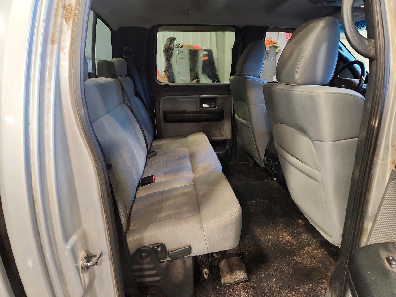 2007 Ford F150 Supercrew Silver vin: 1FTPW14V57FB50489