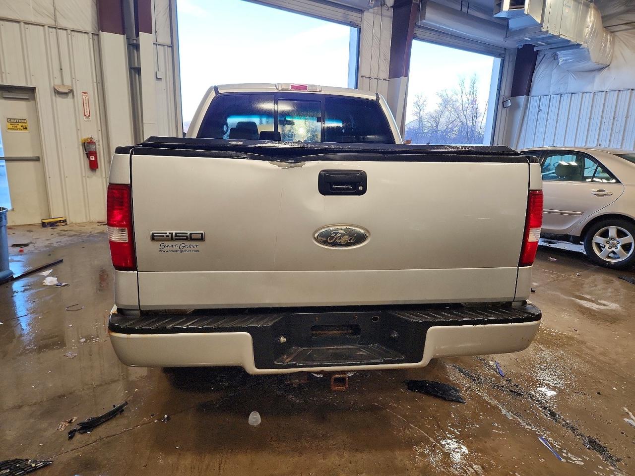 2007 Ford F150 Supercrew Silver vin: 1FTPW14V57FB50489
