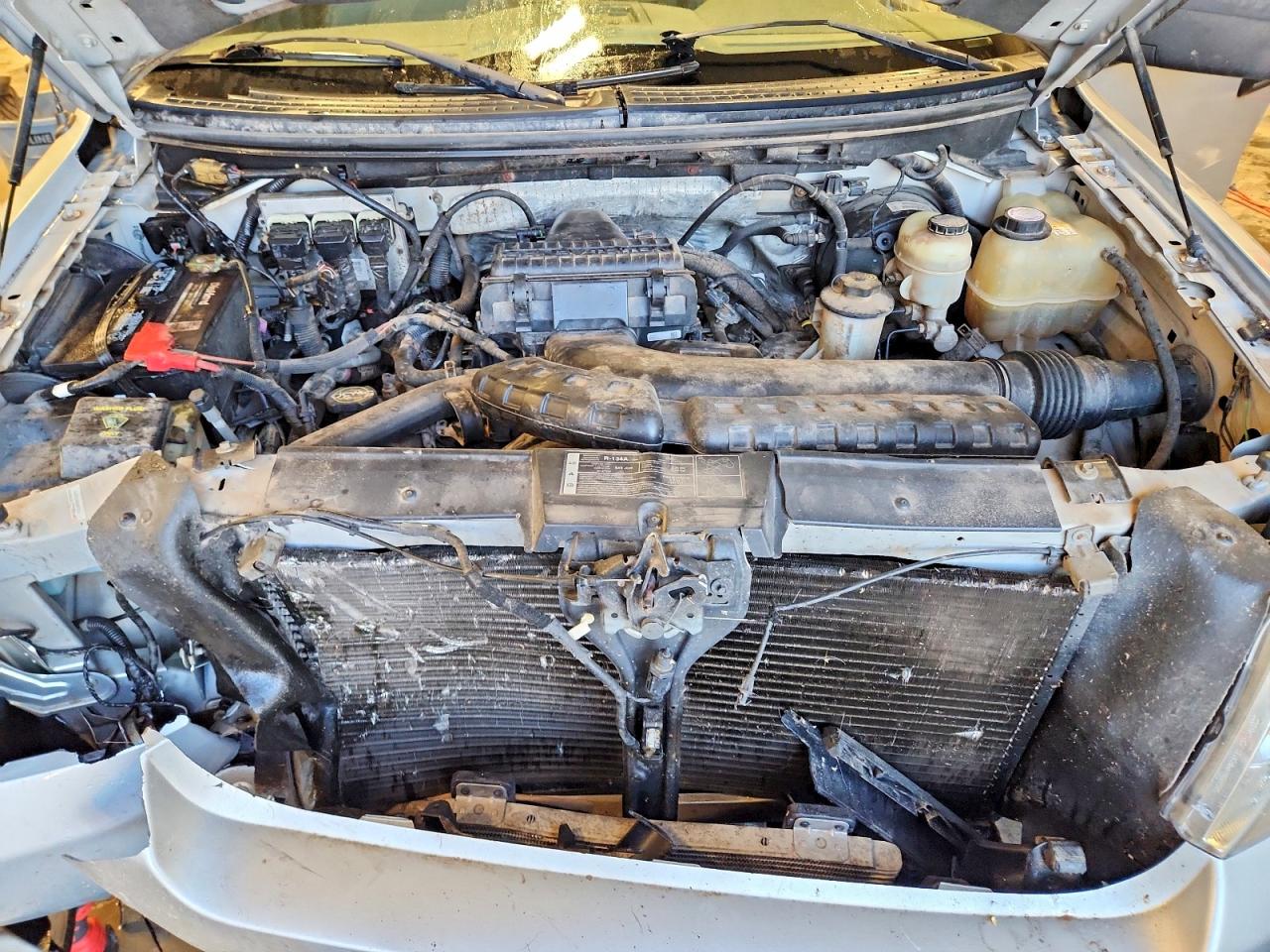 2007 Ford F150 Supercrew Silver vin: 1FTPW14V57FB50489