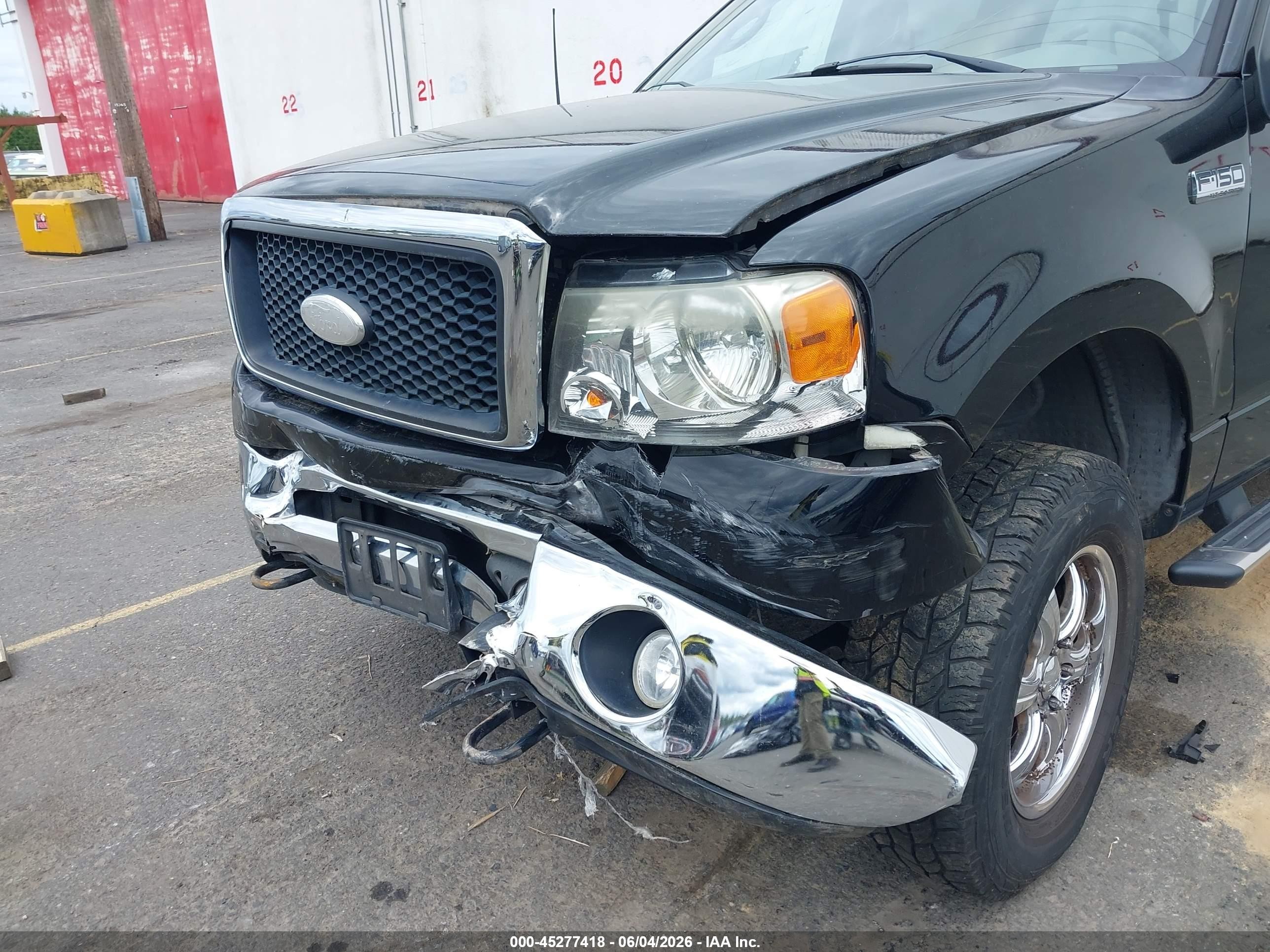 2007 Ford F-150 Fx4/lariat/xlt Black vin: 1FTPW14V57FB72766