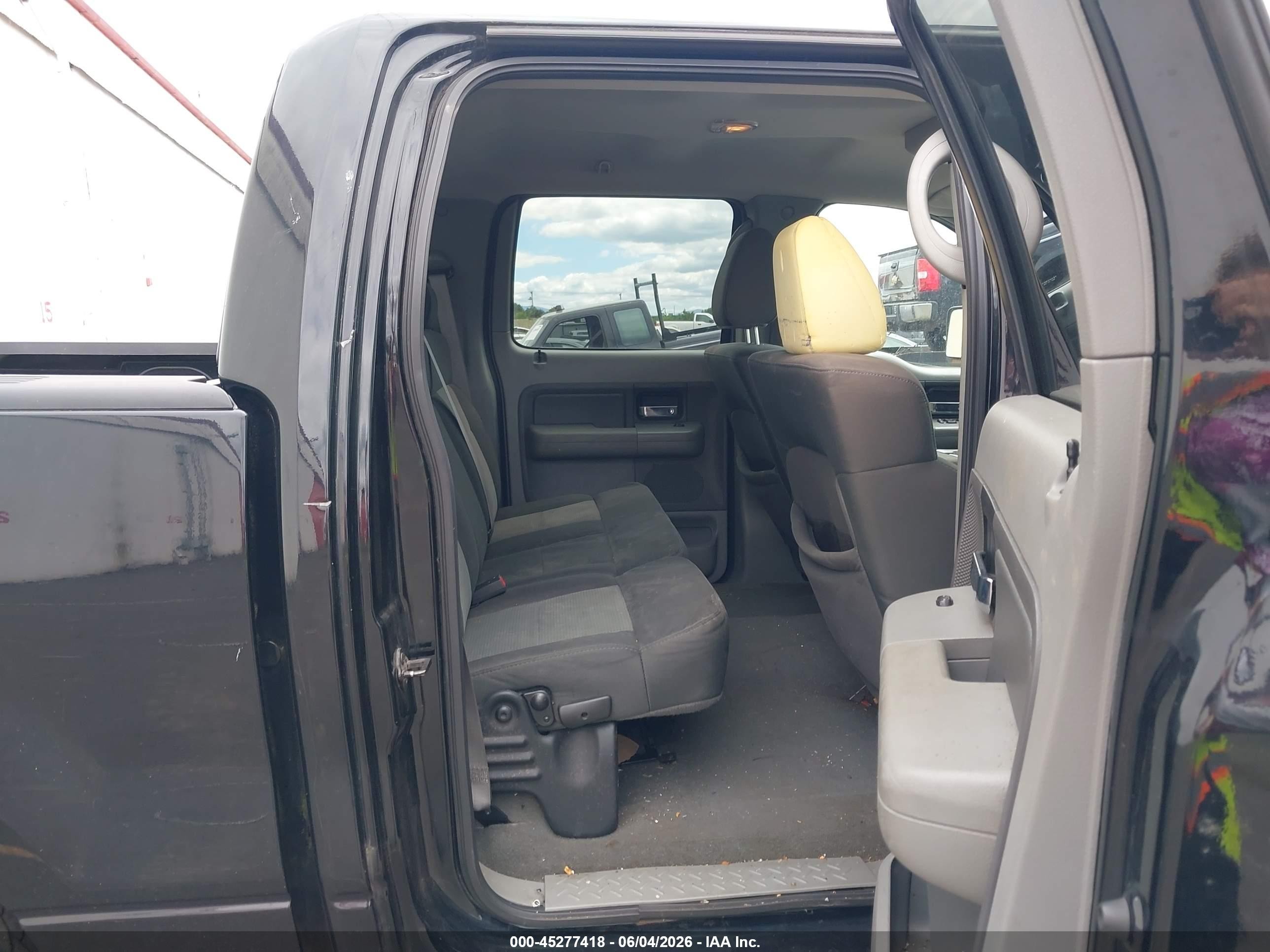 2007 Ford F-150 Fx4/lariat/xlt Black vin: 1FTPW14V57FB72766