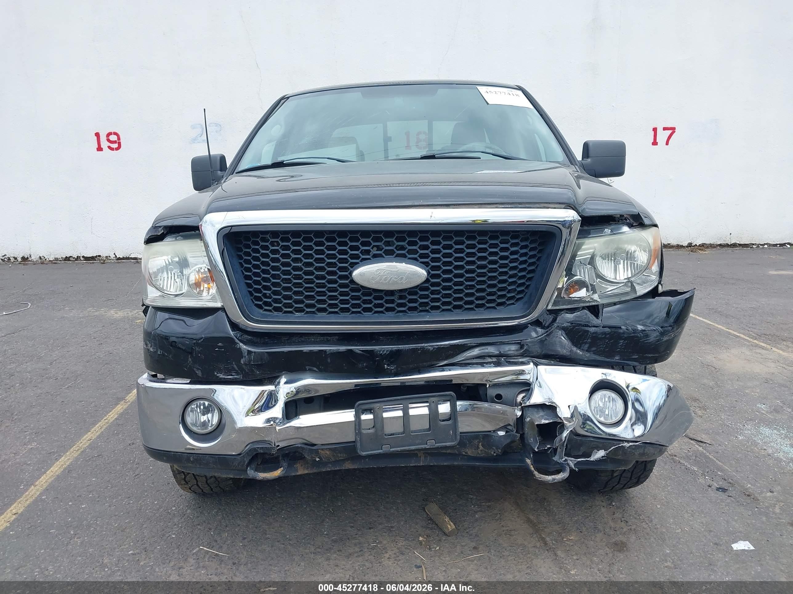 2007 Ford F-150 Fx4/lariat/xlt Black vin: 1FTPW14V57FB72766