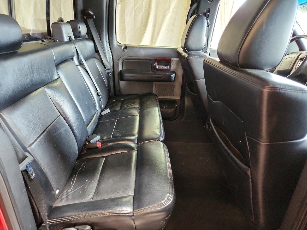 2007 Ford F150 Supercrew Maroon vin: 1FTPW14V57FB73836
