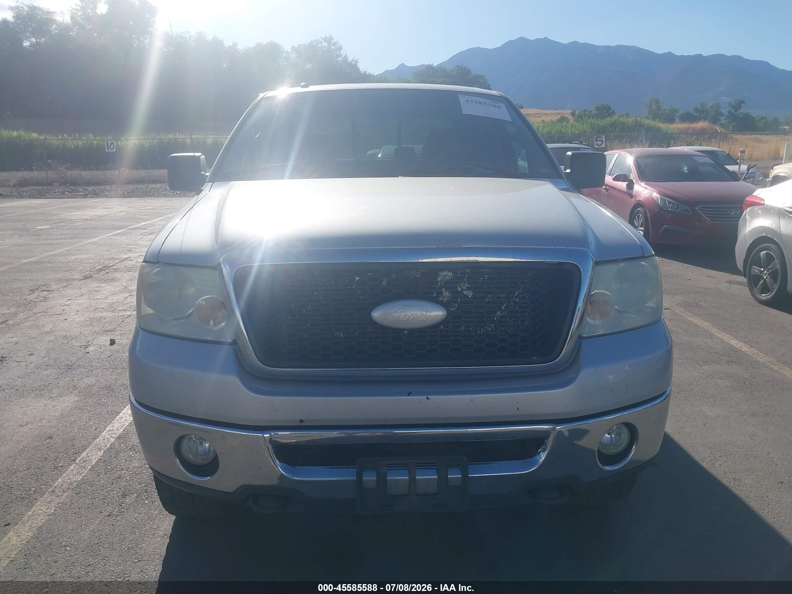 2007 Ford F-150 Fx4/lariat/xlt Silver vin: 1FTPW14V57KC77640