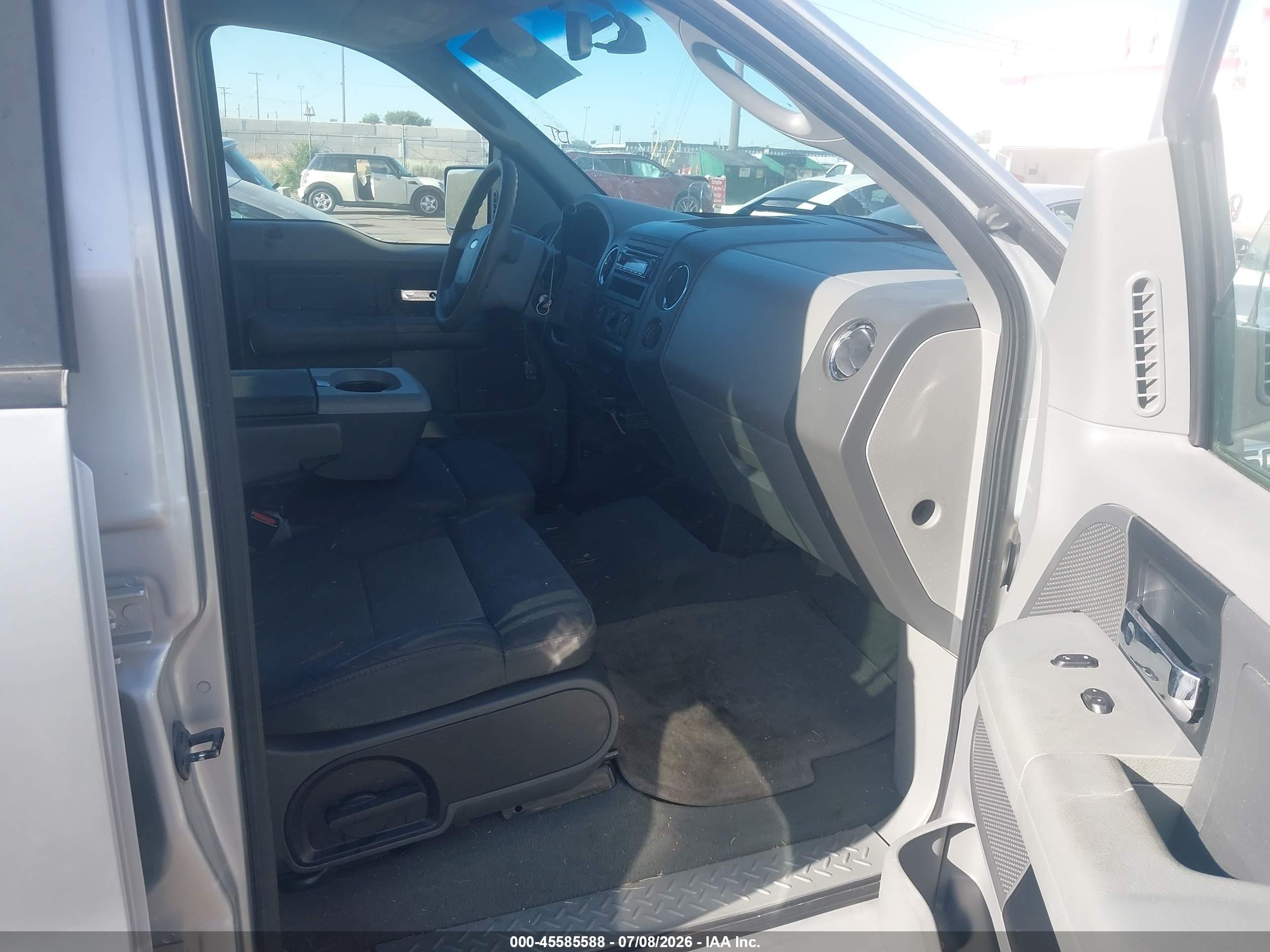 2007 Ford F-150 Fx4/lariat/xlt Silver vin: 1FTPW14V57KC77640