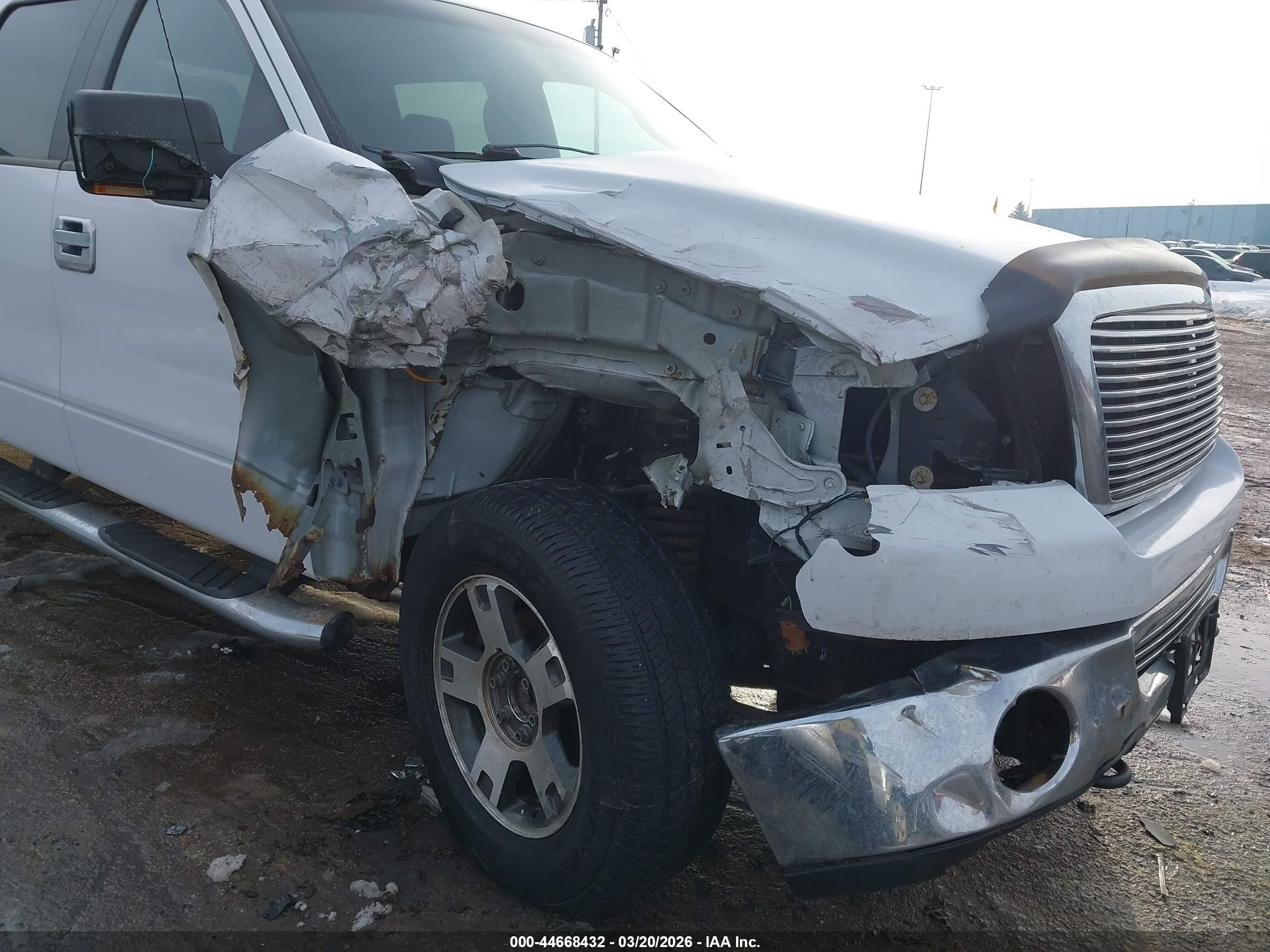 2007 Ford F-150 Fx4/lariat/xlt White vin: 1FTPW14V57KD28456