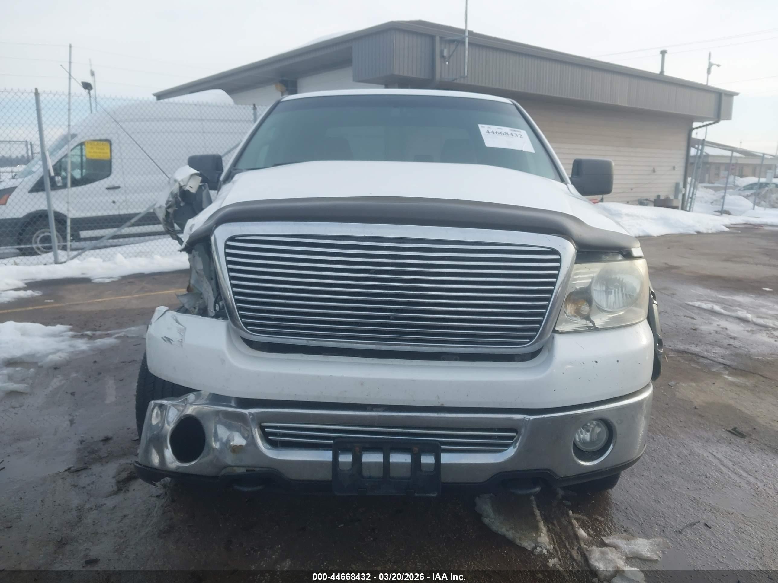 2007 Ford F-150 Fx4/lariat/xlt White vin: 1FTPW14V57KD28456