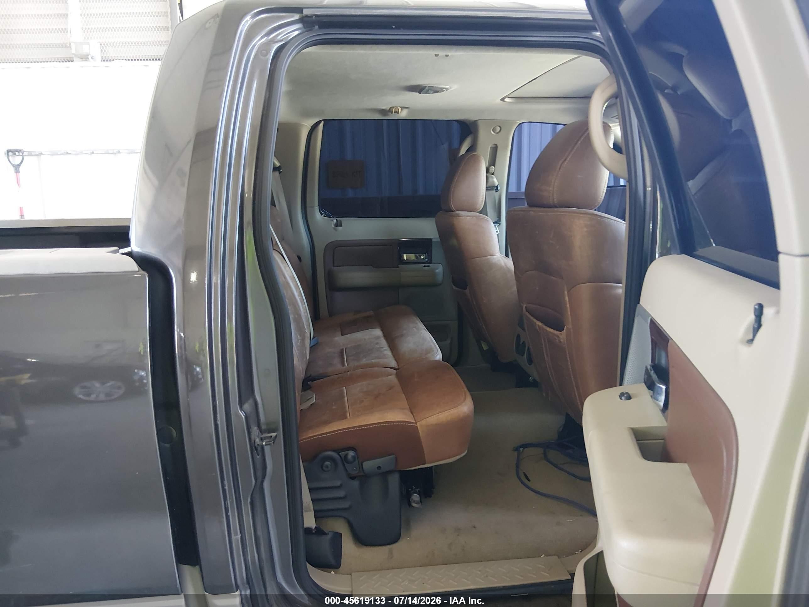 2007 Ford F-150 Fx4/lariat/xlt Brown vin: 1FTPW14V57KD48044