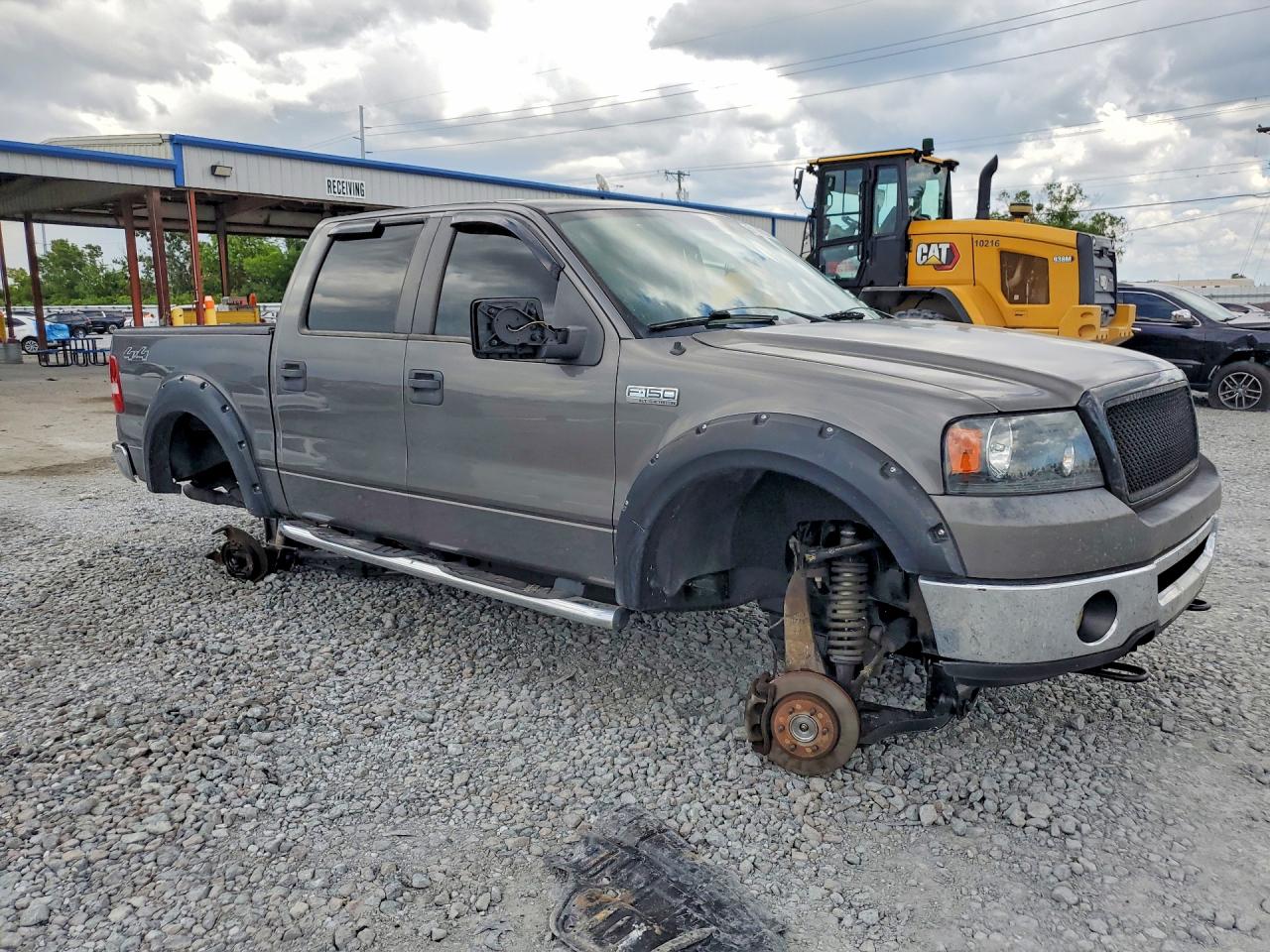 2008 Ford F150 Supercrew Gray vin: 1FTPW14V58FA14722