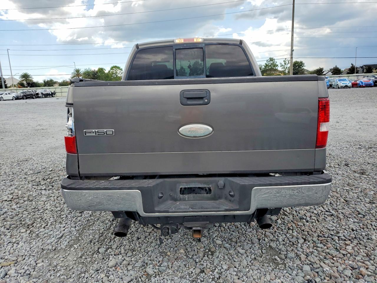 2008 Ford F150 Supercrew Gray vin: 1FTPW14V58FA14722