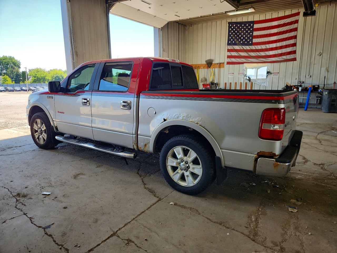 2008 Ford F150 Supercrew Red vin: 1FTPW14V58FA18804