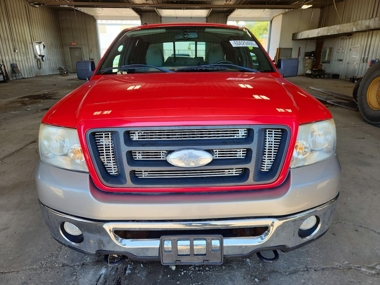 2008 Ford F150 Supercrew Red vin: 1FTPW14V58FA18804