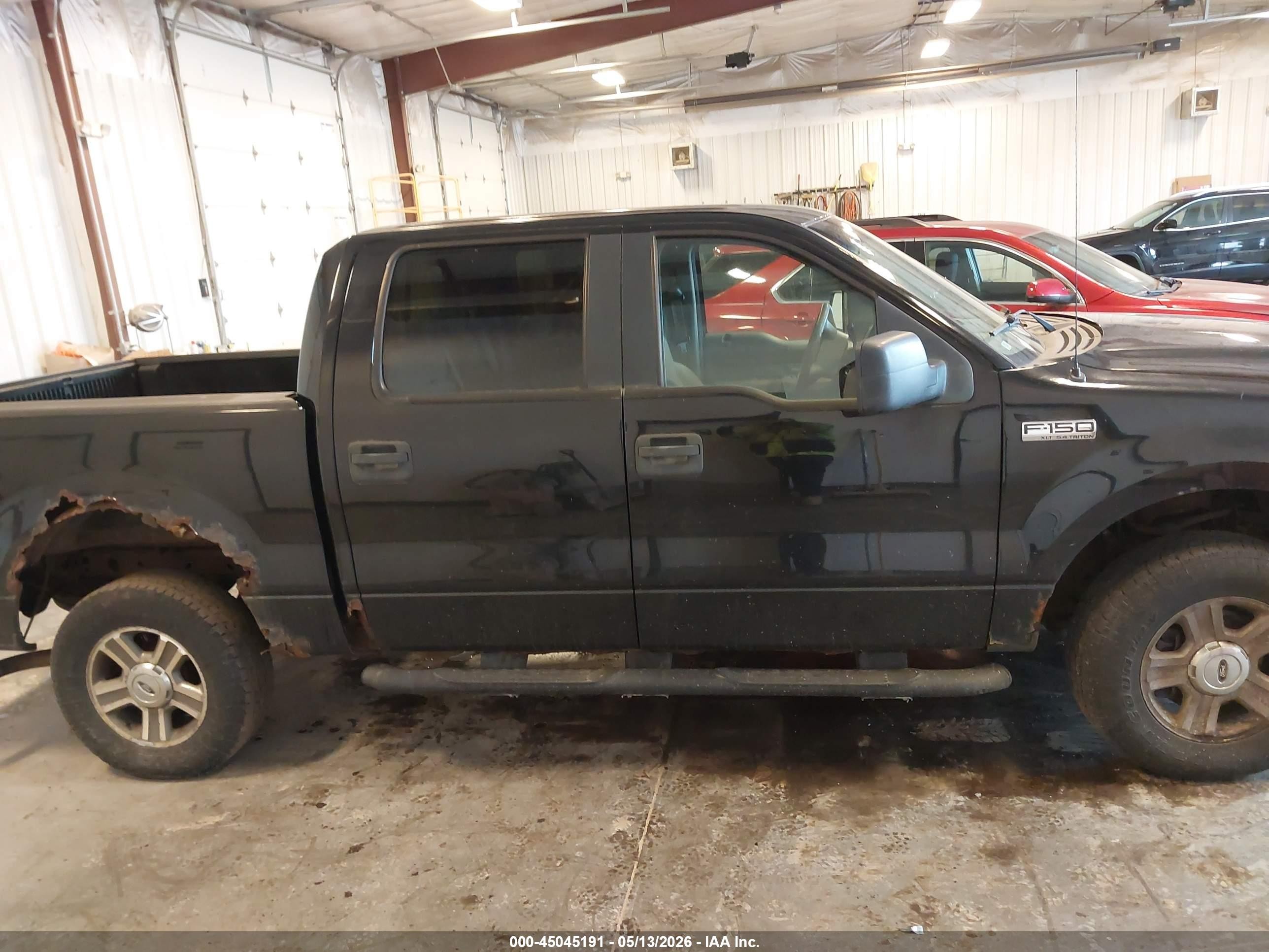 2008 Ford F-150 60th Anniversary/fx4/king Ranch/lariat/xlt Black vin: 1FTPW14V58FA34856