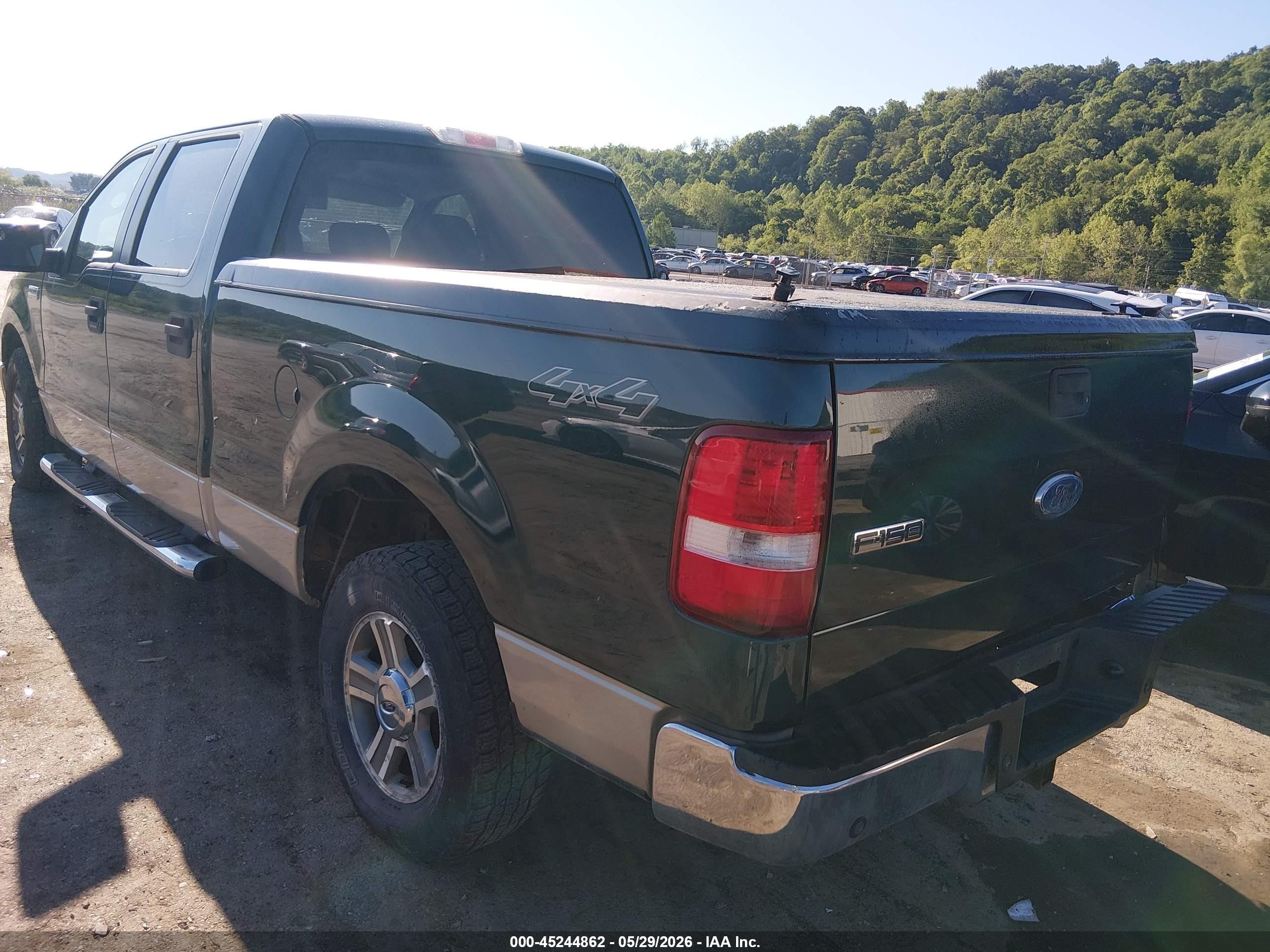 2008 Ford F-150 60th Anniversary/fx4/king Ranch/lariat/xlt Green vin: 1FTPW14V58FA50491