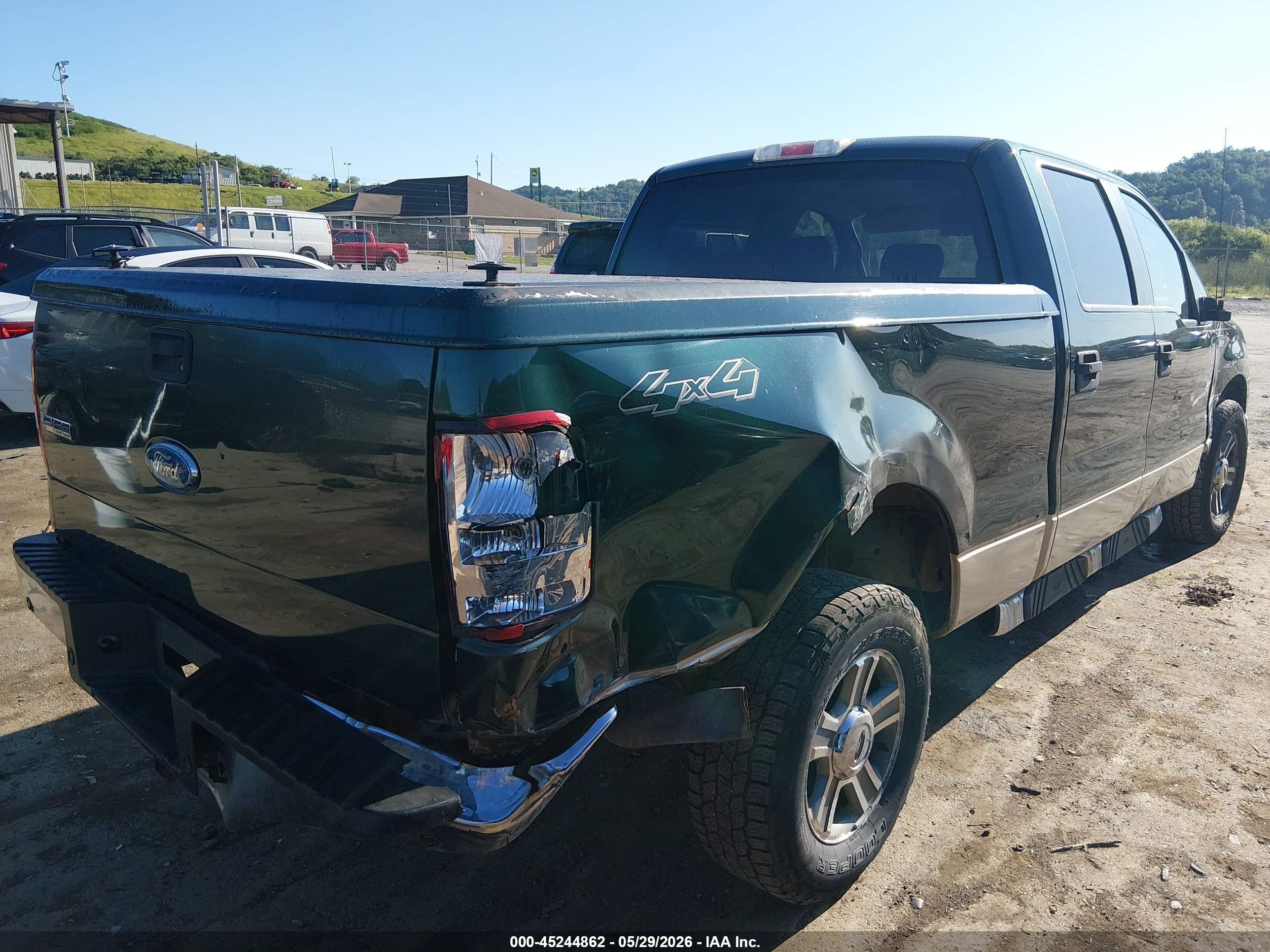 2008 Ford F-150 60th Anniversary/fx4/king Ranch/lariat/xlt Green vin: 1FTPW14V58FA50491