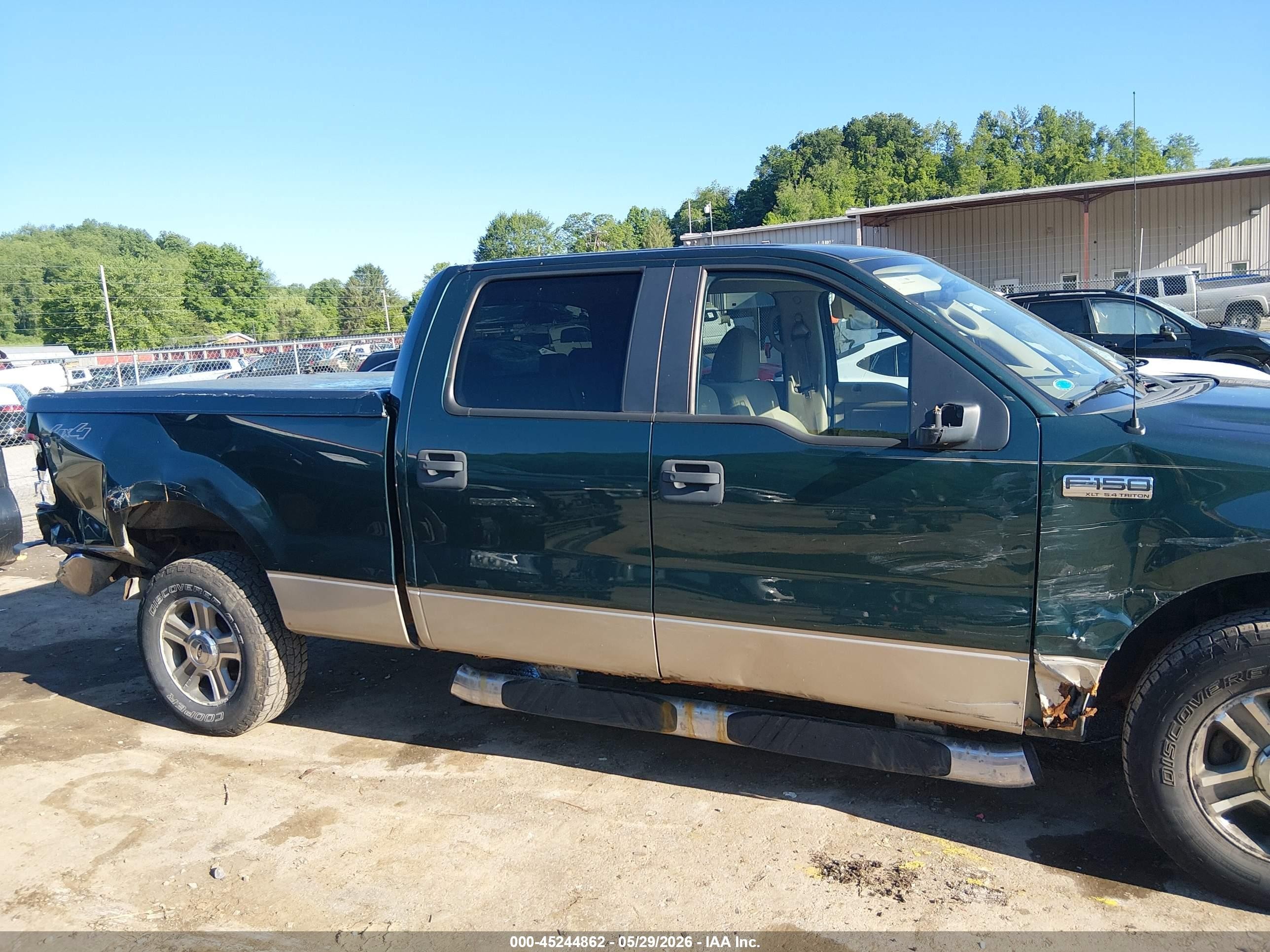 2008 Ford F-150 60th Anniversary/fx4/king Ranch/lariat/xlt Green vin: 1FTPW14V58FA50491