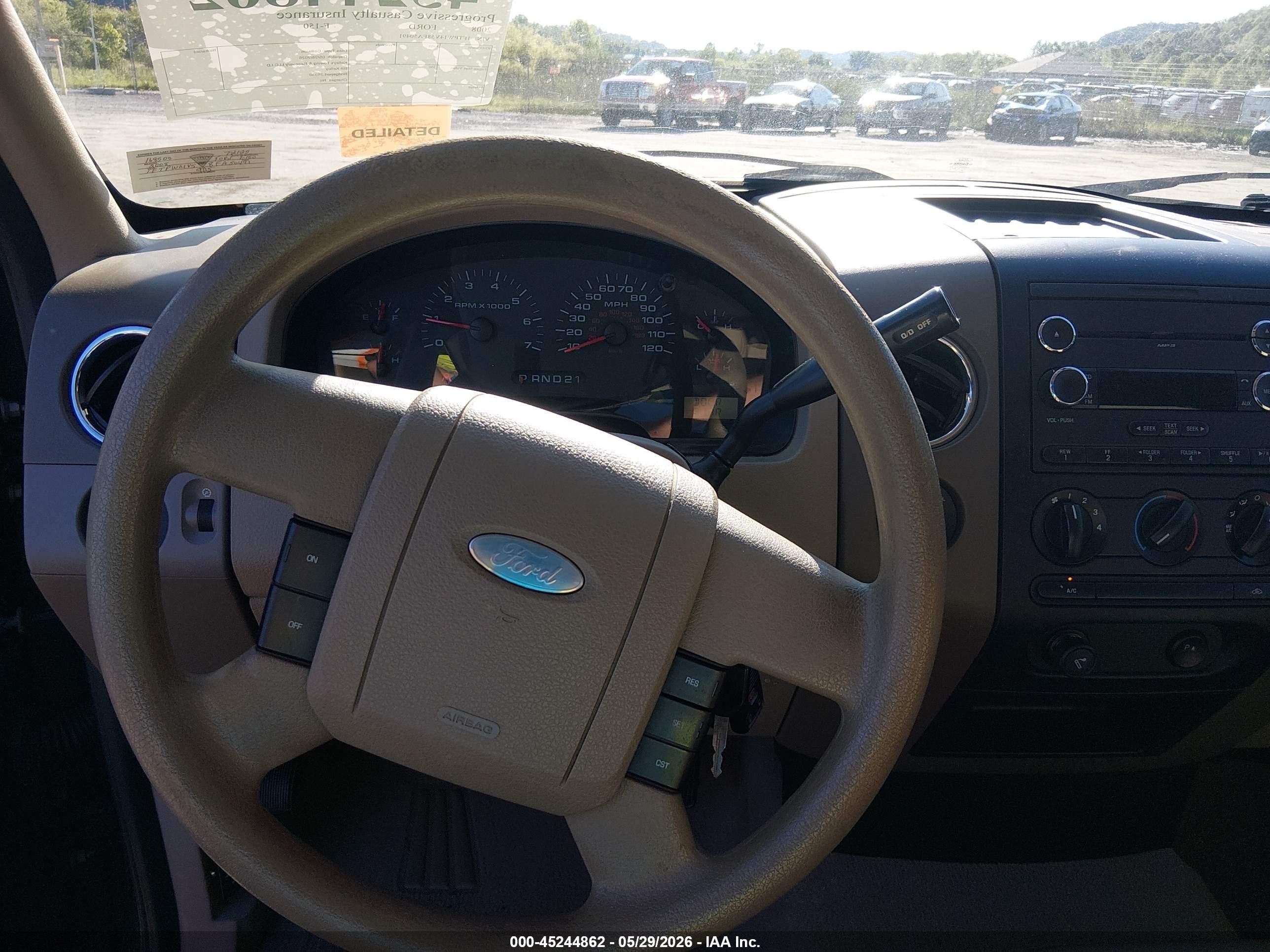 2008 Ford F-150 60th Anniversary/fx4/king Ranch/lariat/xlt Green vin: 1FTPW14V58FA50491