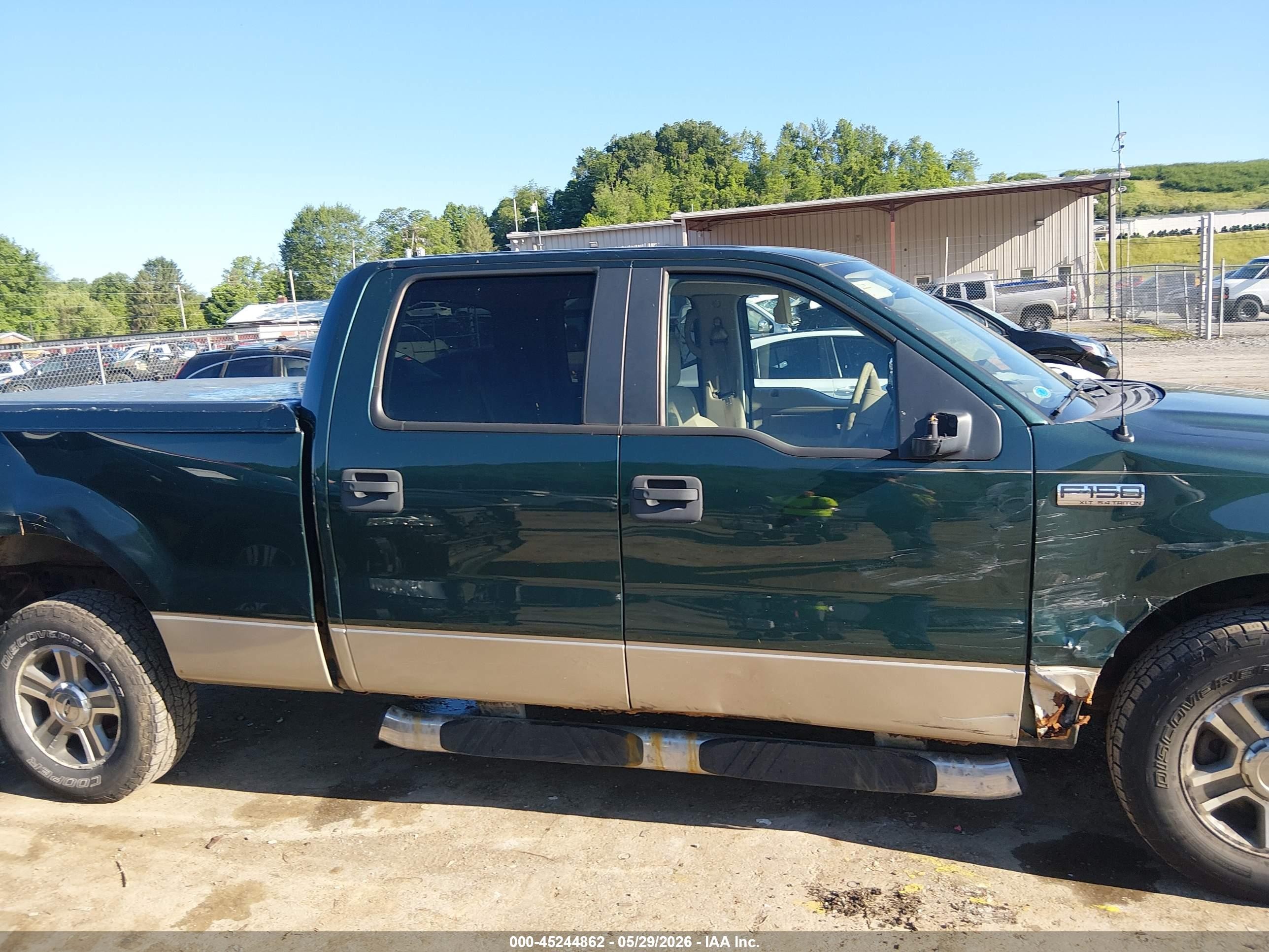 2008 Ford F-150 60th Anniversary/fx4/king Ranch/lariat/xlt Green vin: 1FTPW14V58FA50491