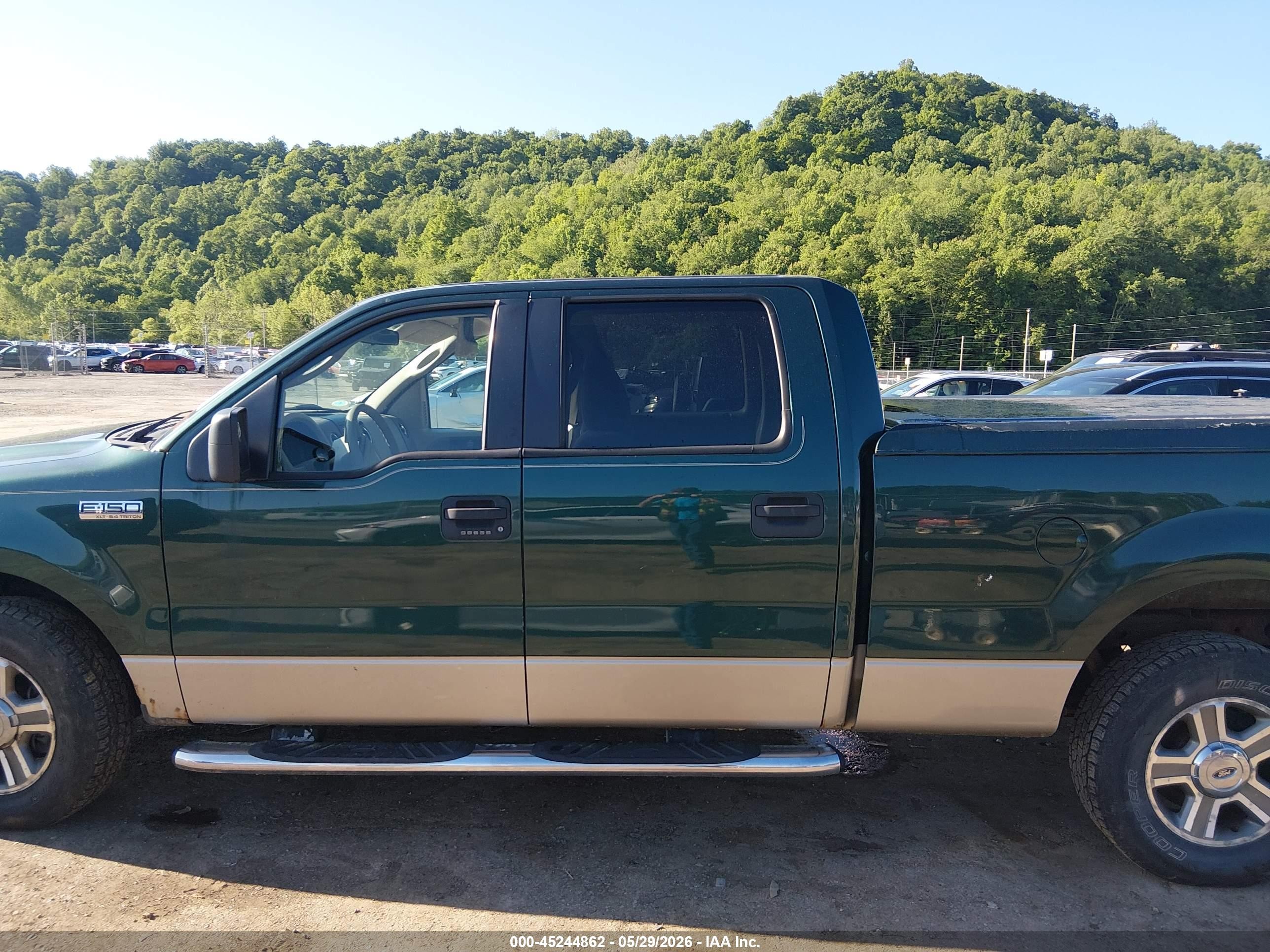 2008 Ford F-150 60th Anniversary/fx4/king Ranch/lariat/xlt Green vin: 1FTPW14V58FA50491