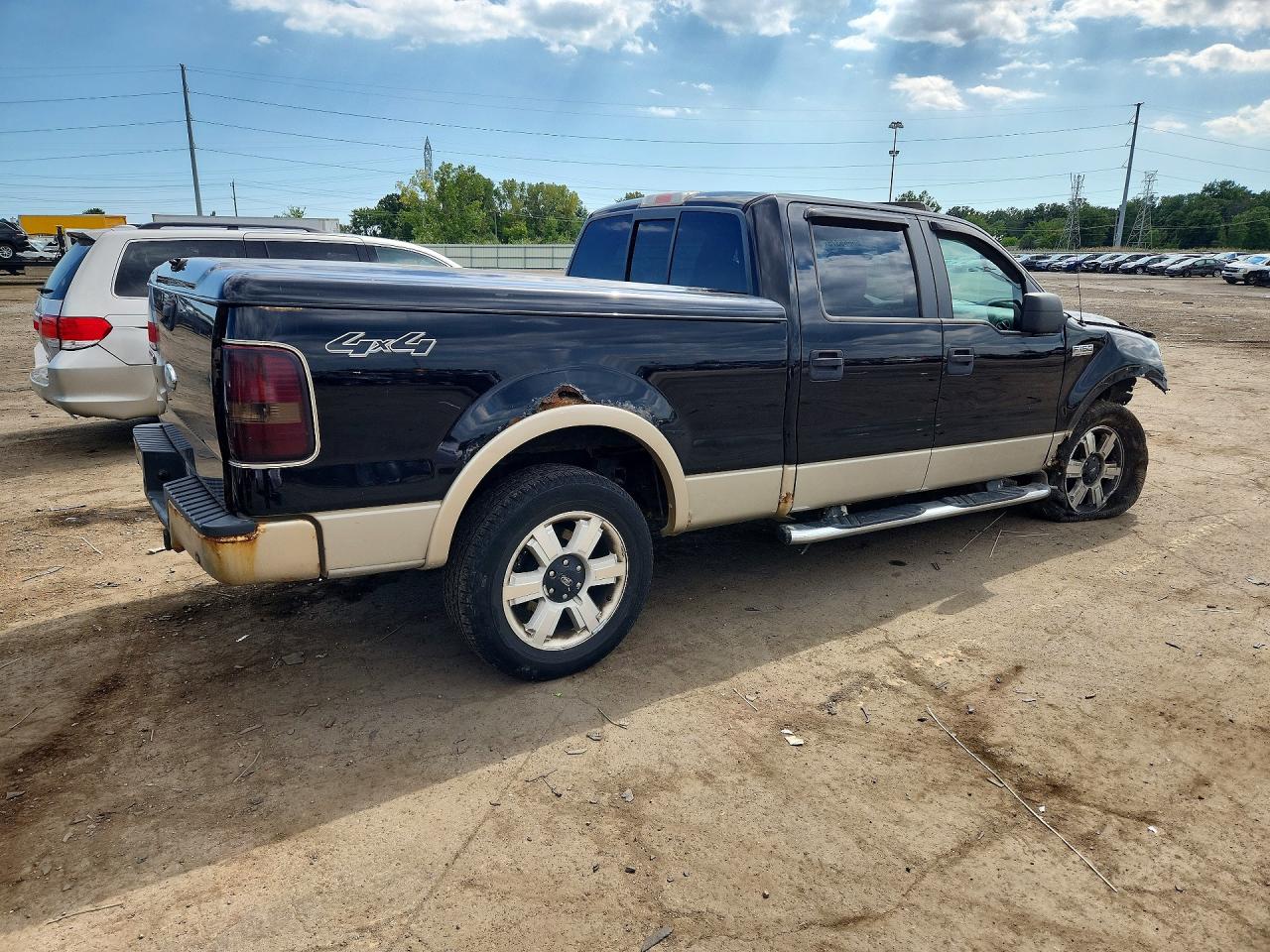 2008 Ford F150 Supercrew Gray vin: 1FTPW14V58FA85399