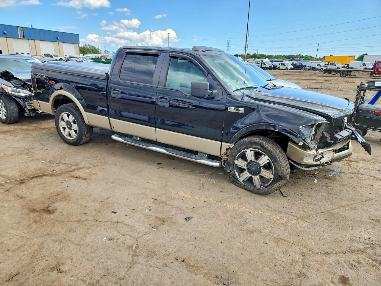 2008 Ford F150 Supercrew Gray vin: 1FTPW14V58FA85399
