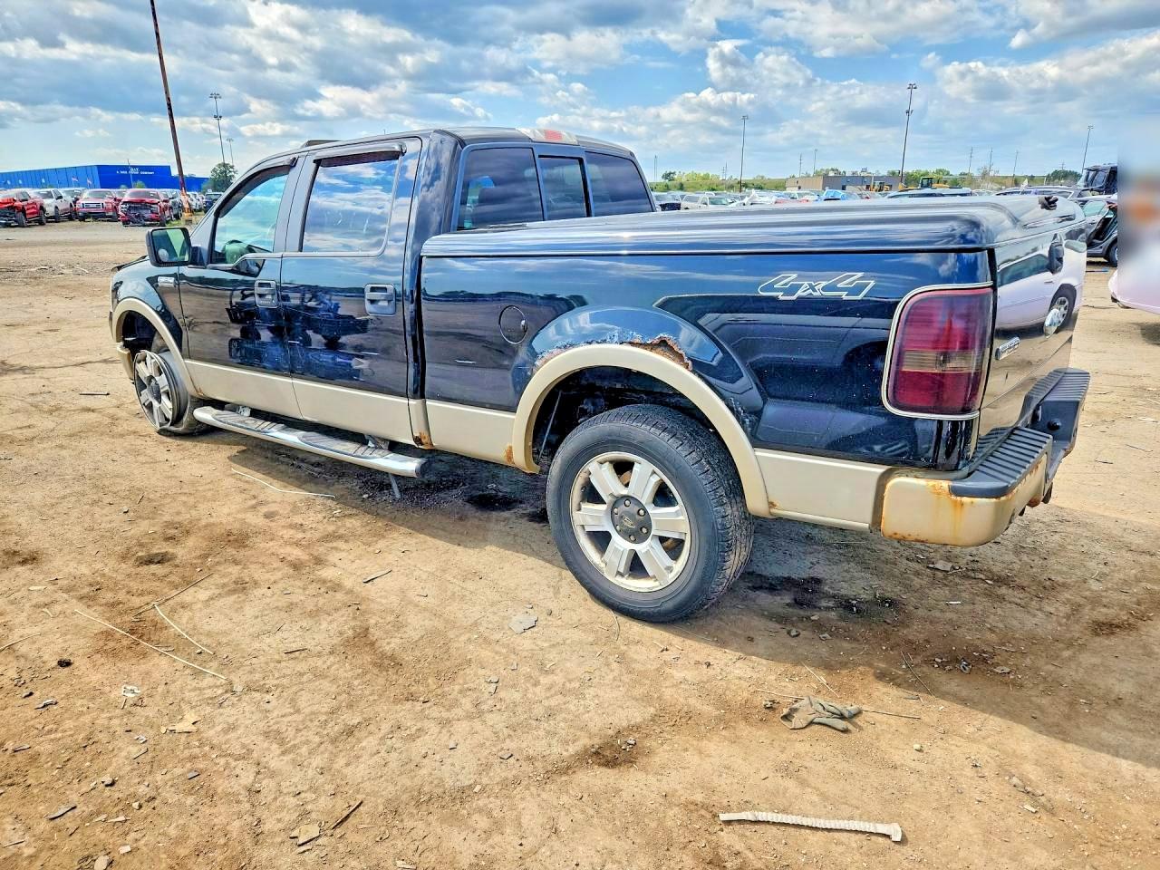 2008 Ford F150 Supercrew Gray vin: 1FTPW14V58FA85399